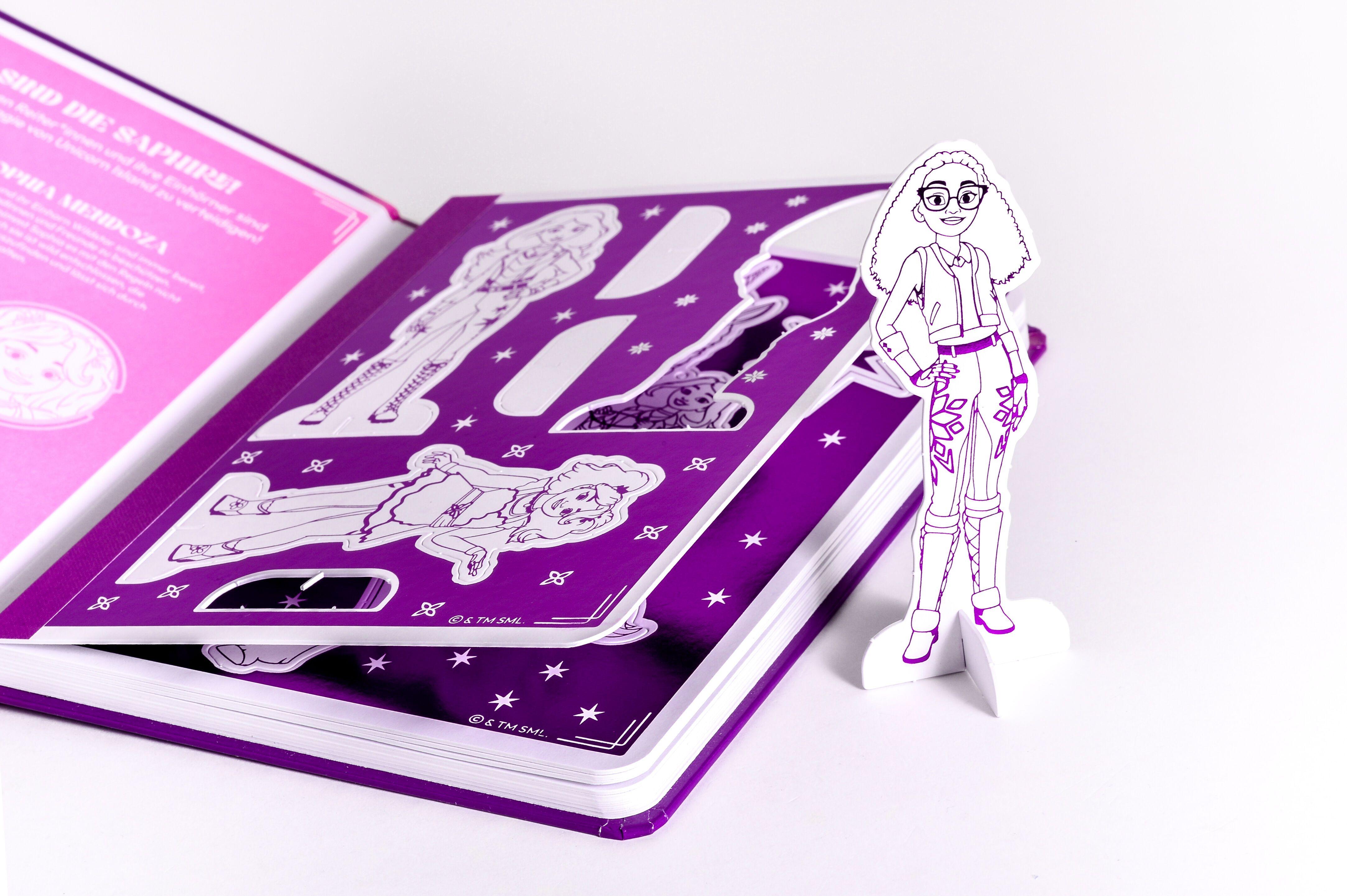 Beispielinhalt (Bild) Unicorn Academy - Dekospaß zum Bemalen