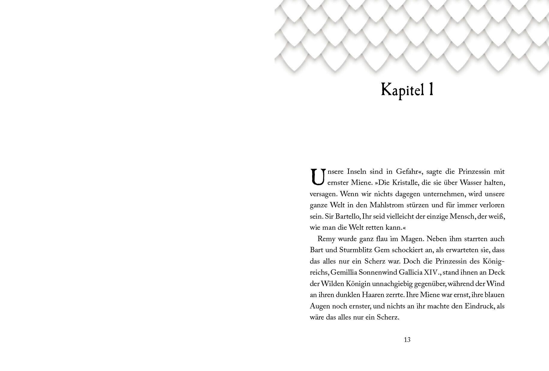 Beispielinhalt (Bild) Storm Dragons - Verrat am Anfang der Zeit