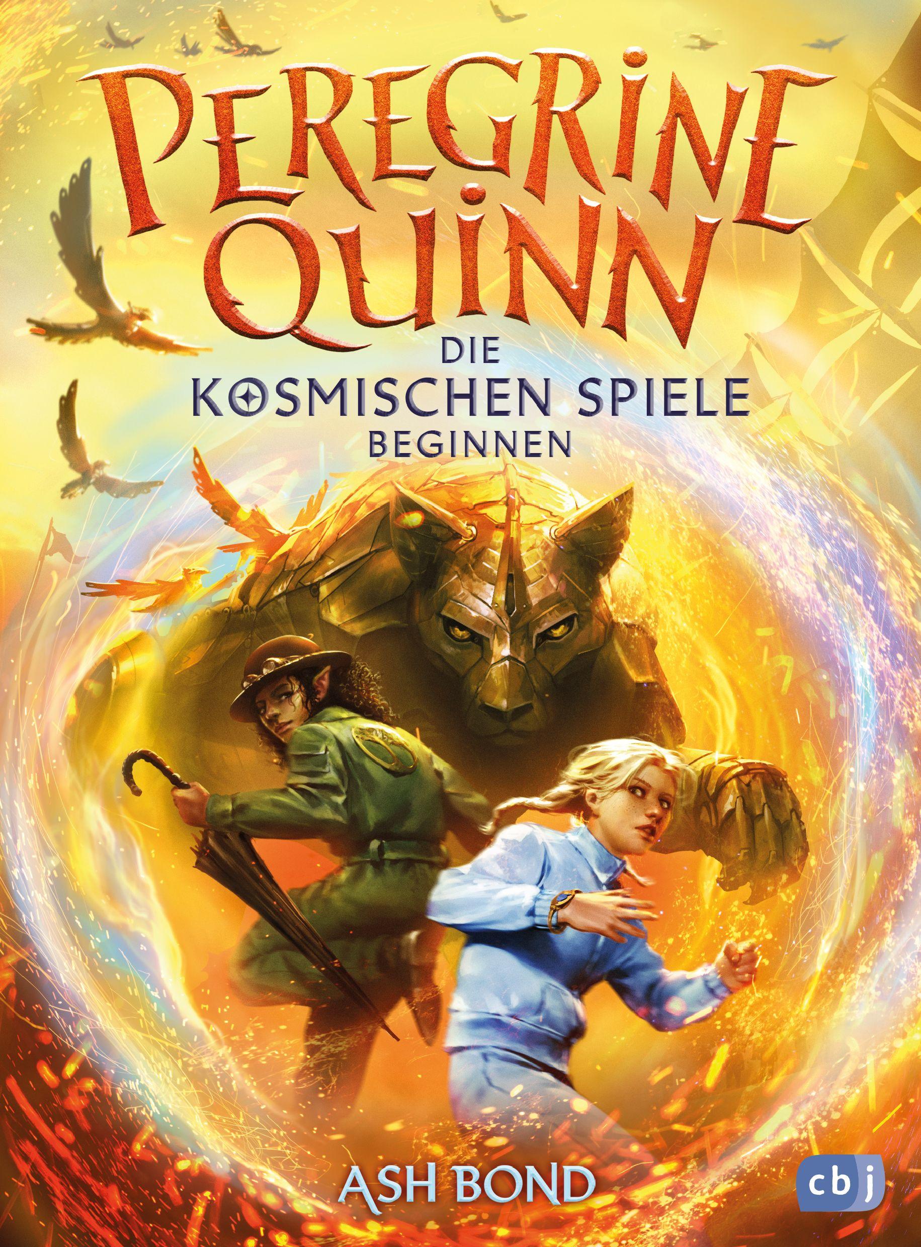Vorderes Coverbild Peregrine Quinn - Die Kosmischen Spiele beginnen
