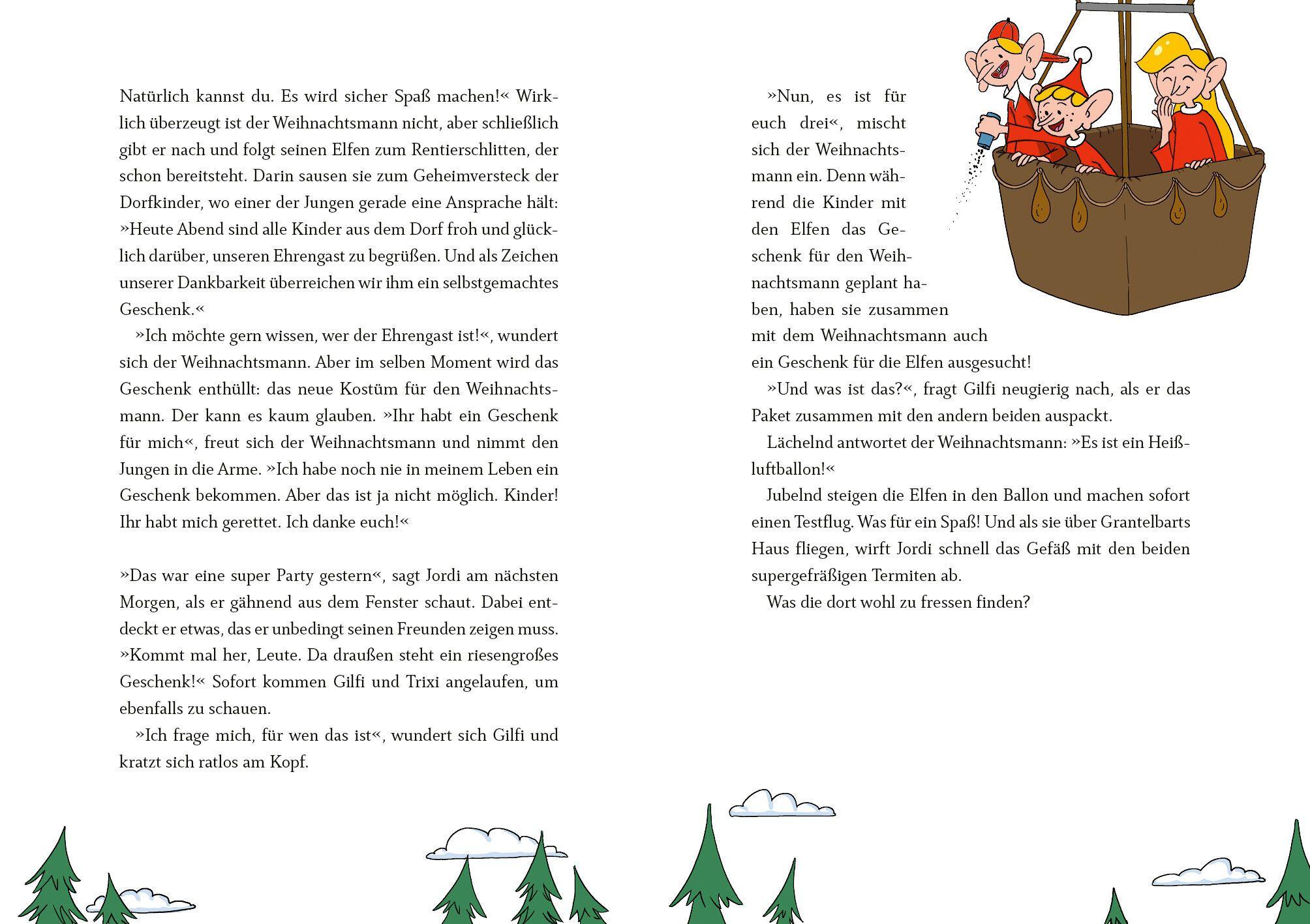 Beispielinhalt (Bild) Weihnachtsmann & Co. KG - Rudolph ist verschwunden und andere Geschichten