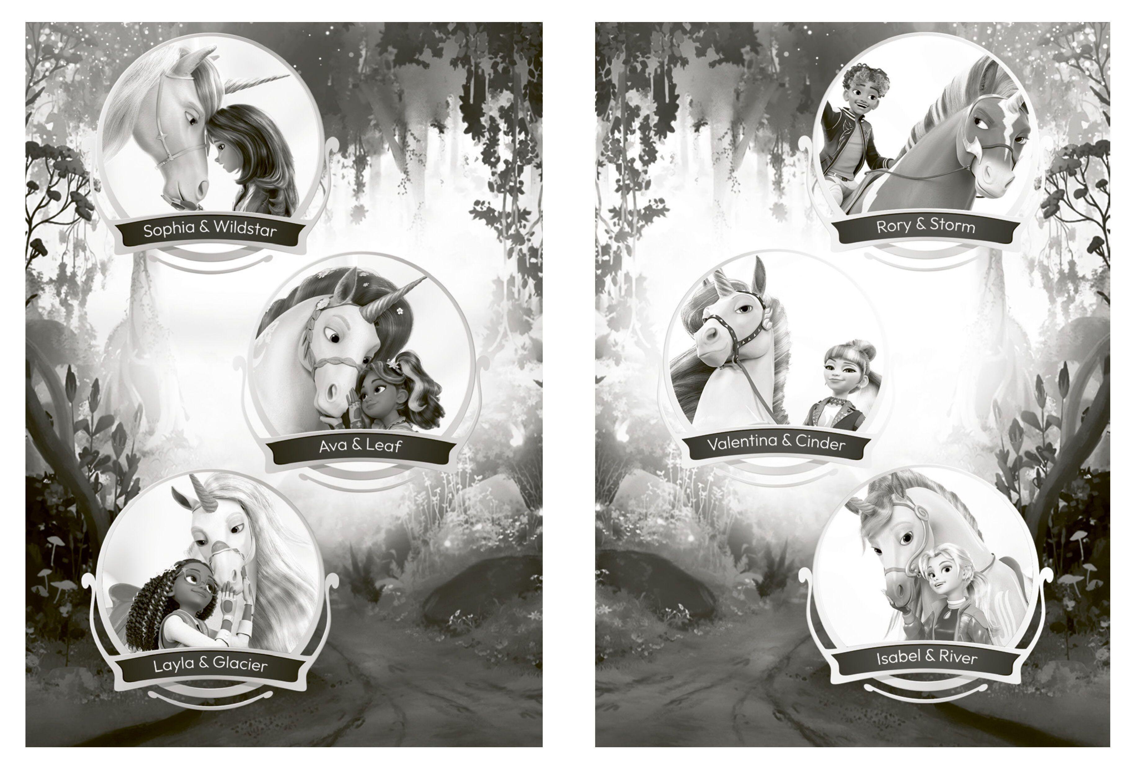 Beispielinhalt (Bild) Unicorn Academy - Legendärer Sommer