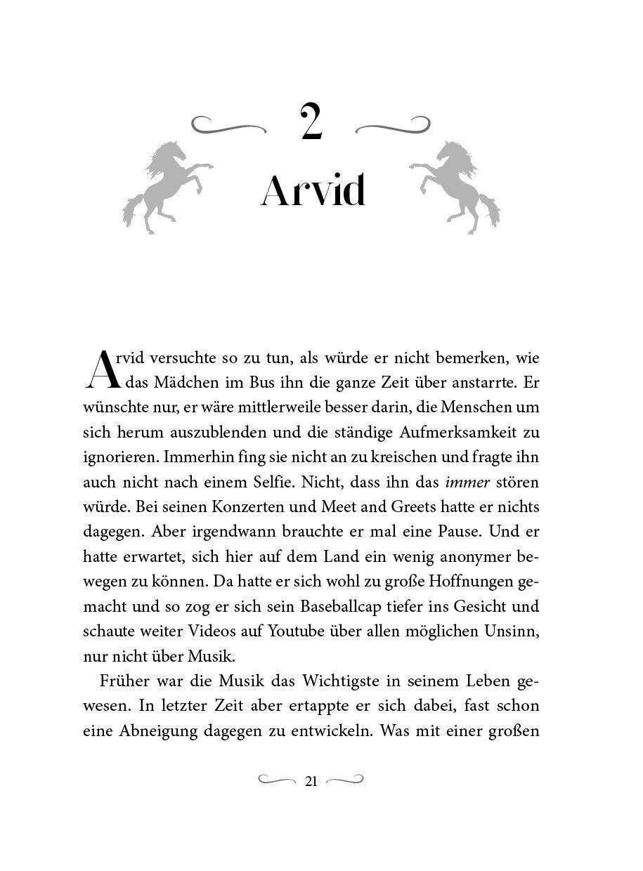 Beispielinhalt (Bild) Hearts & Horses - Reiten, Rockstar und das große Glück