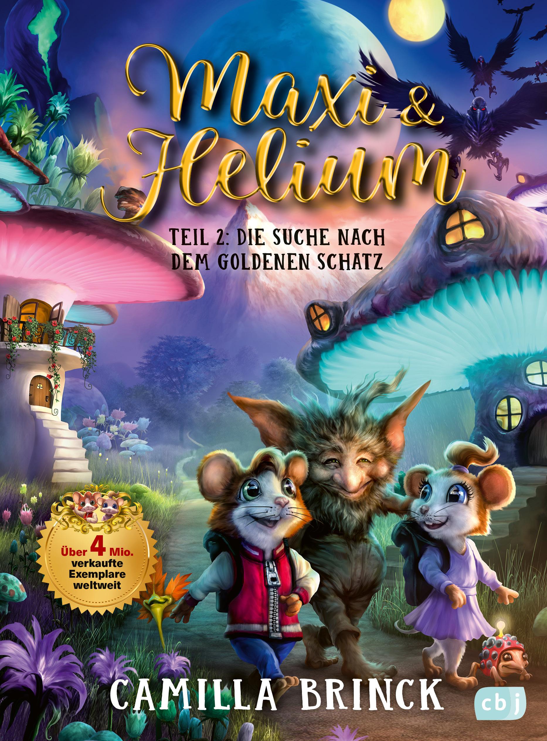 Vorderes Coverbild Maxi & Helium - Die Suche nach dem goldenen Schatz