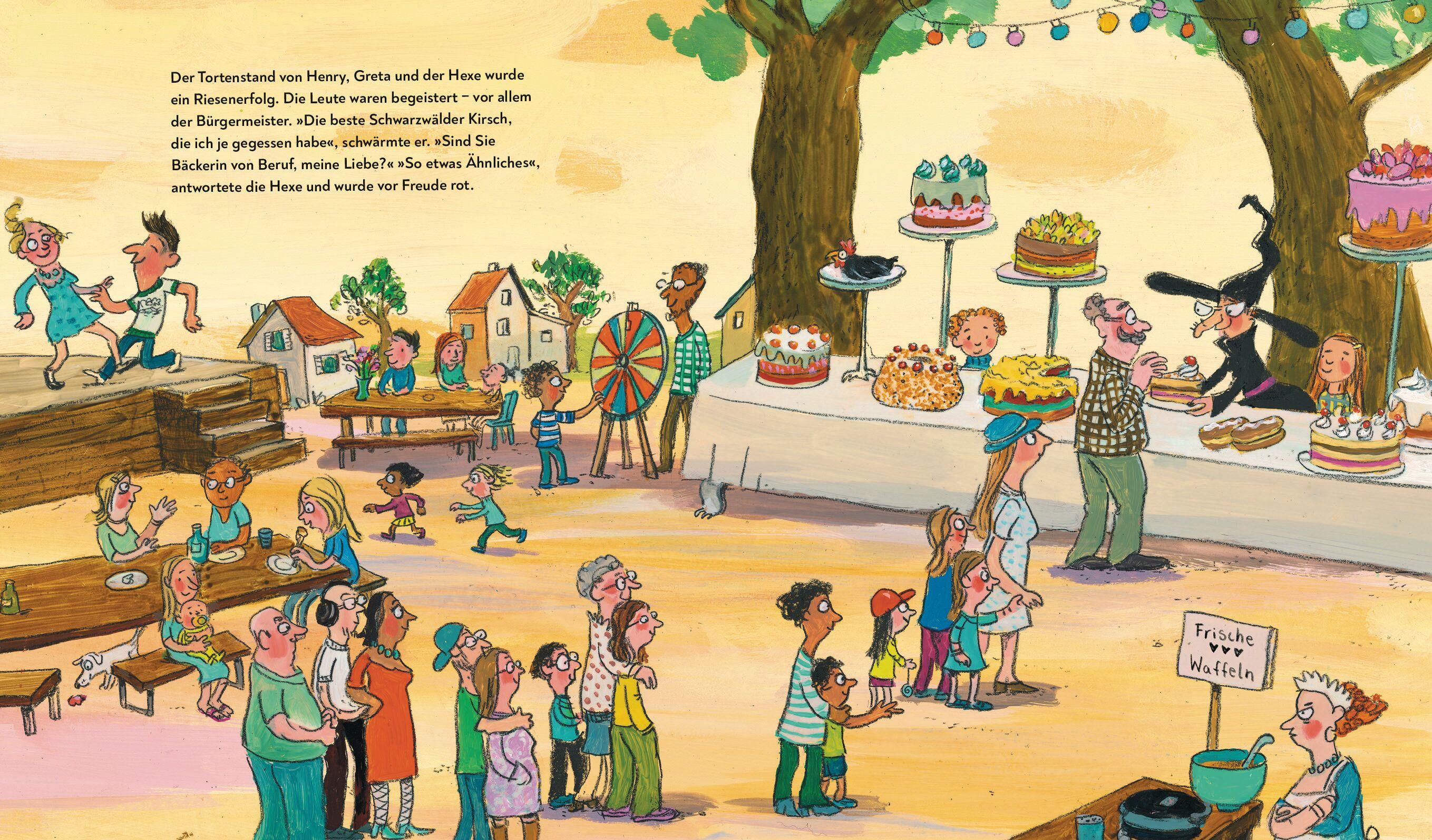Beispielinhalt (Bild) Die Tortenhexe