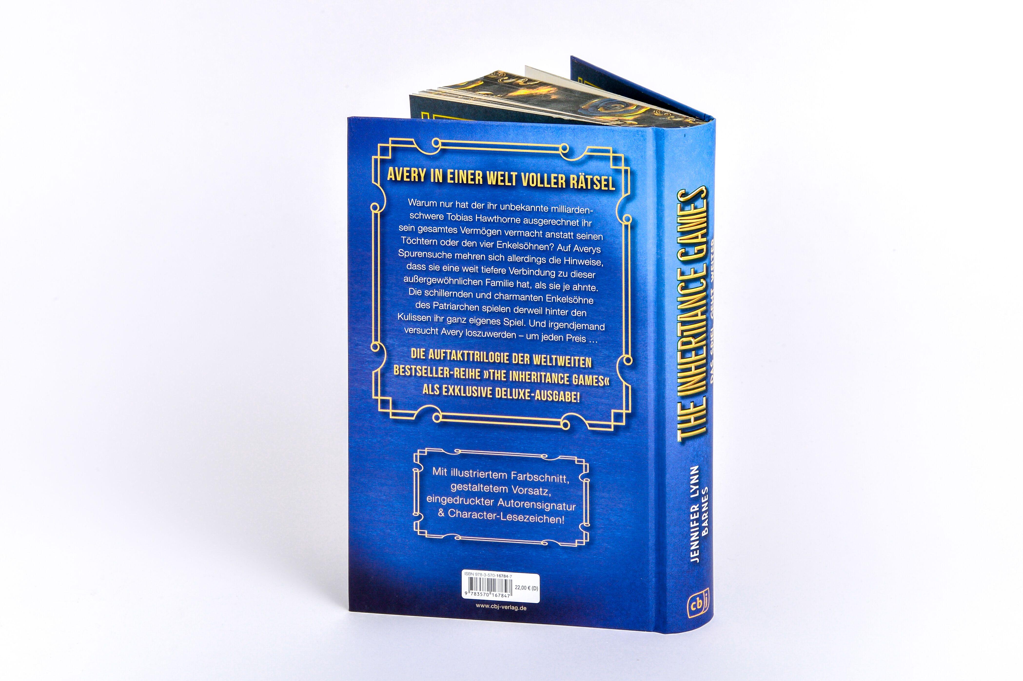 Beispielinhalt (Bild) The Inheritance Games - Das Spiel geht weiter