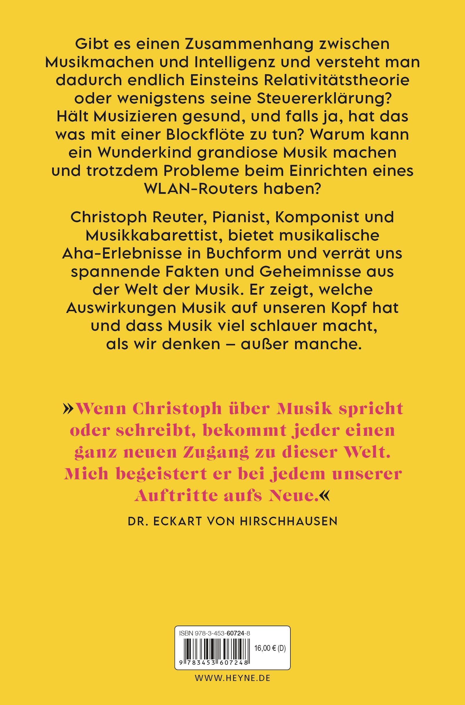 Beispielinhalt (Bild) Musik macht schlau - außer manche