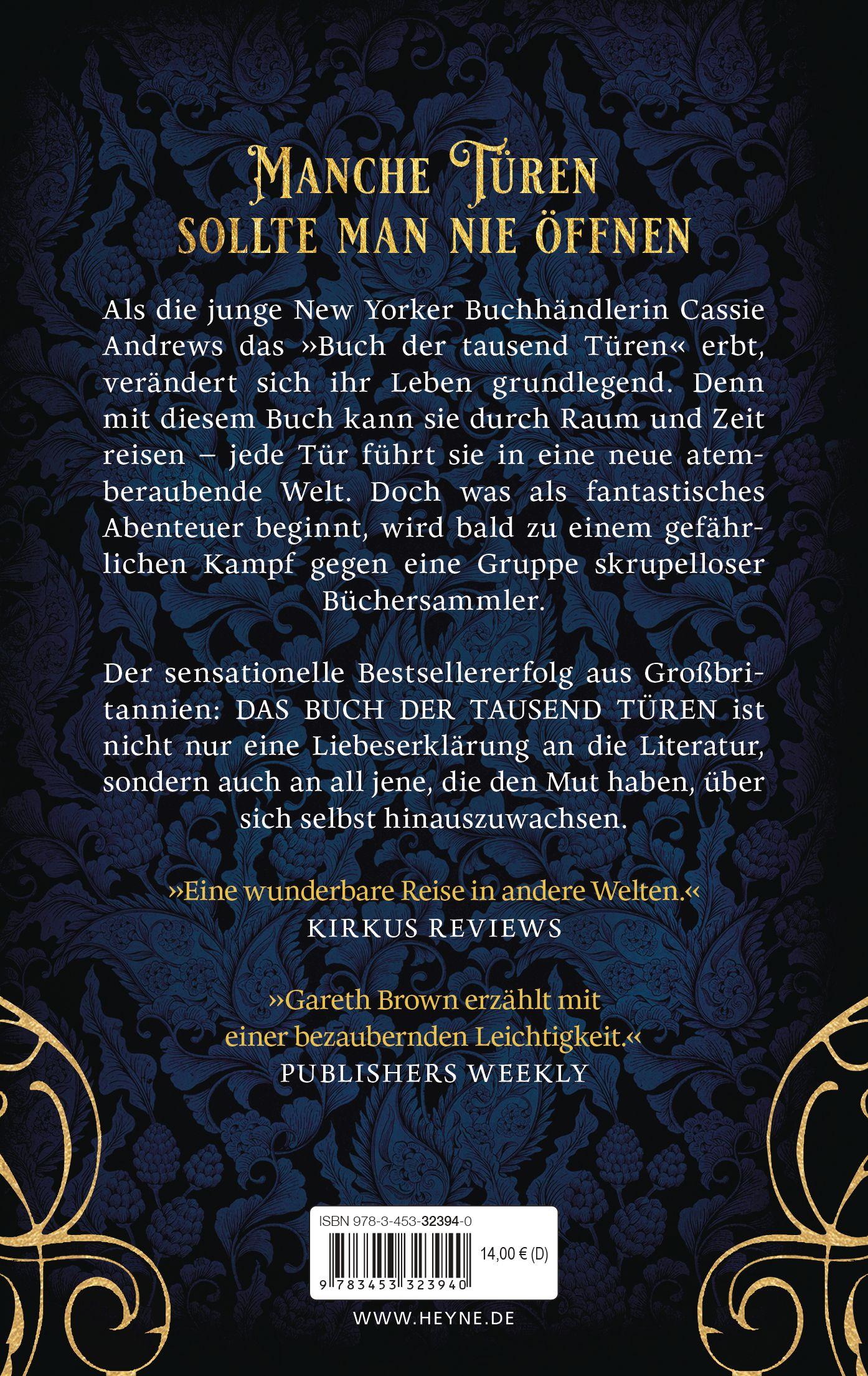 Beispielinhalt (Bild) Das Buch der tausend Türen