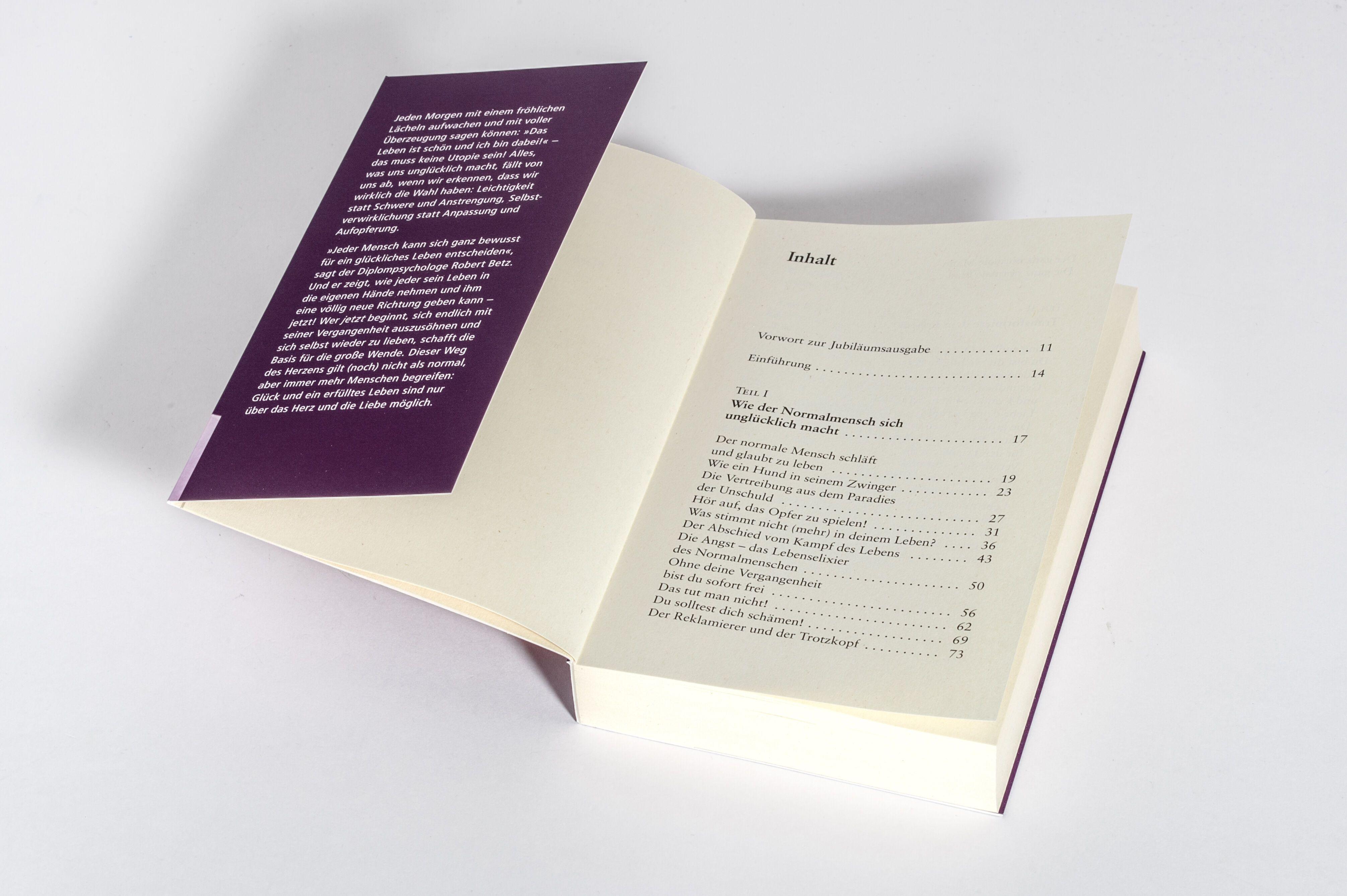 Beispielinhalt (Bild) Willst du normal sein oder glücklich?