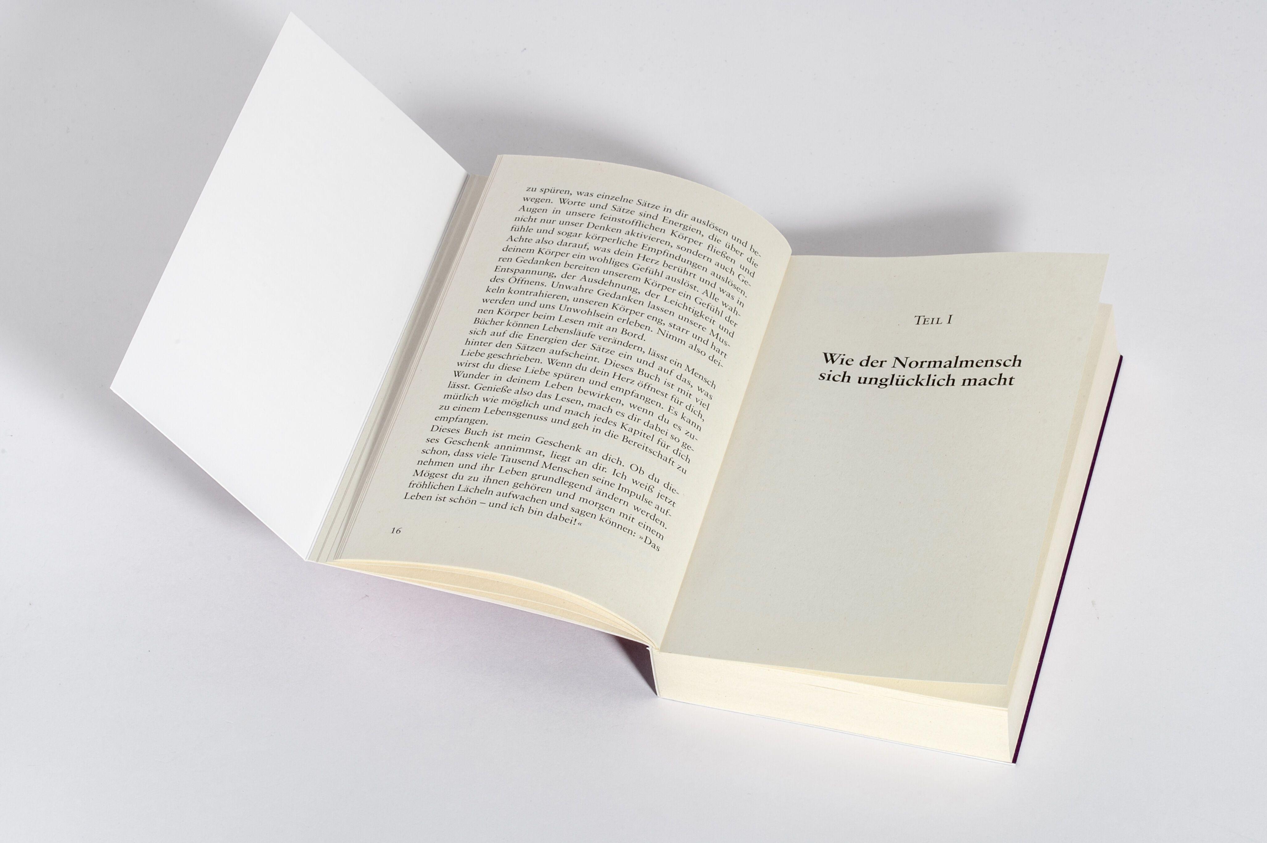 Beispielinhalt (Bild) Willst du normal sein oder glücklich?