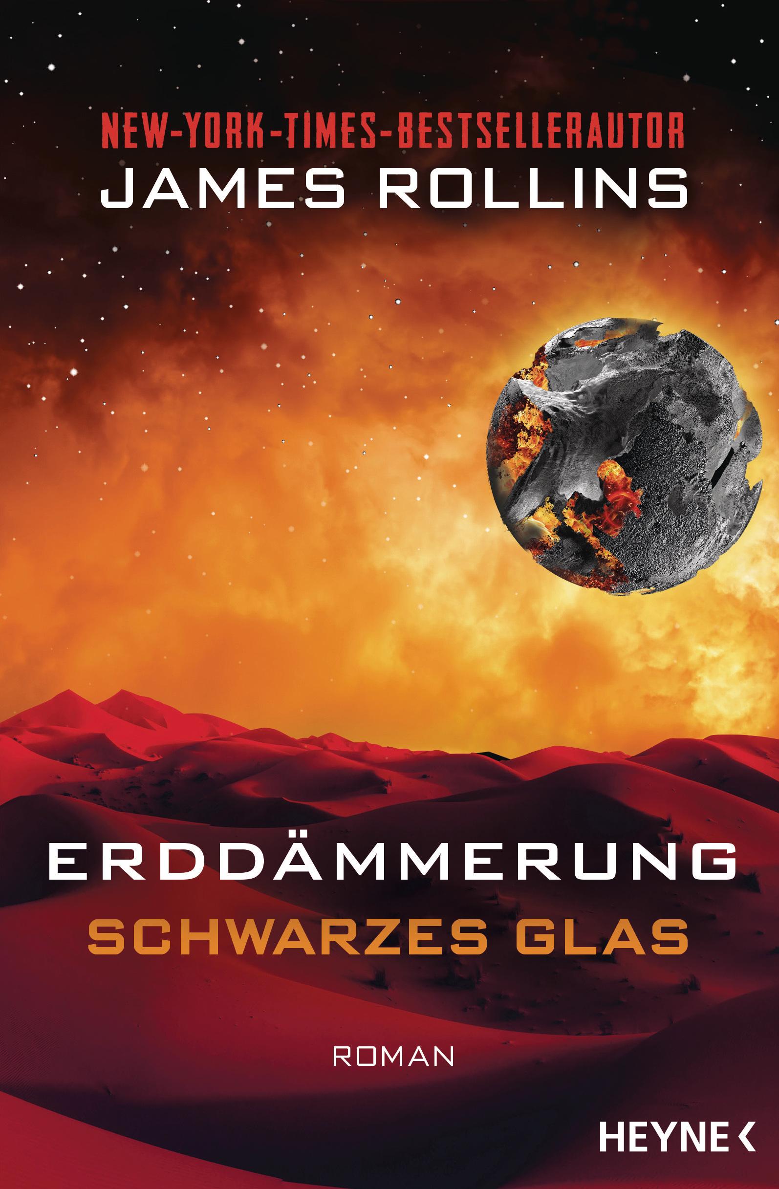 Vorderes Coverbild Erddämmerung - Schwarzes Glas