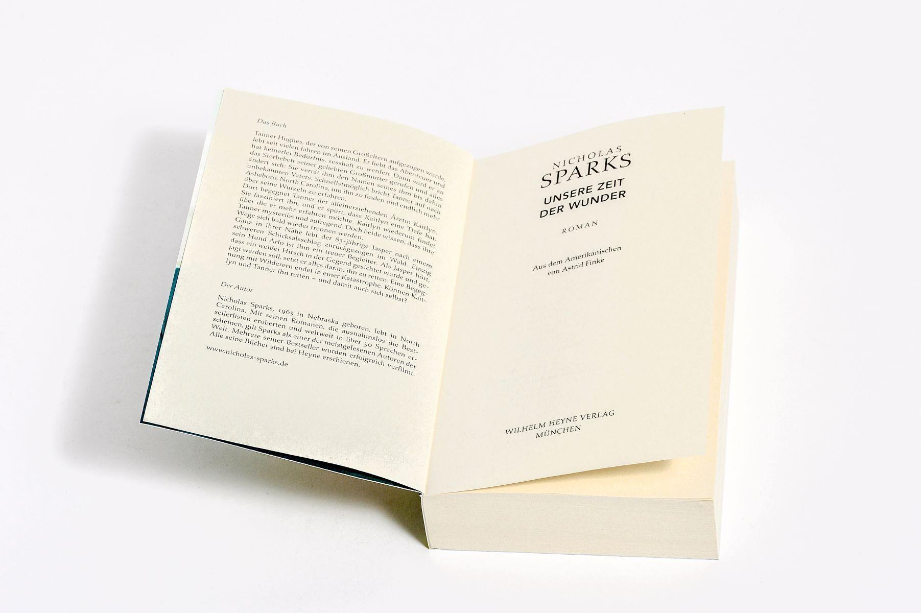 Beispielinhalt (Bild) Unsere Zeit der Wunder