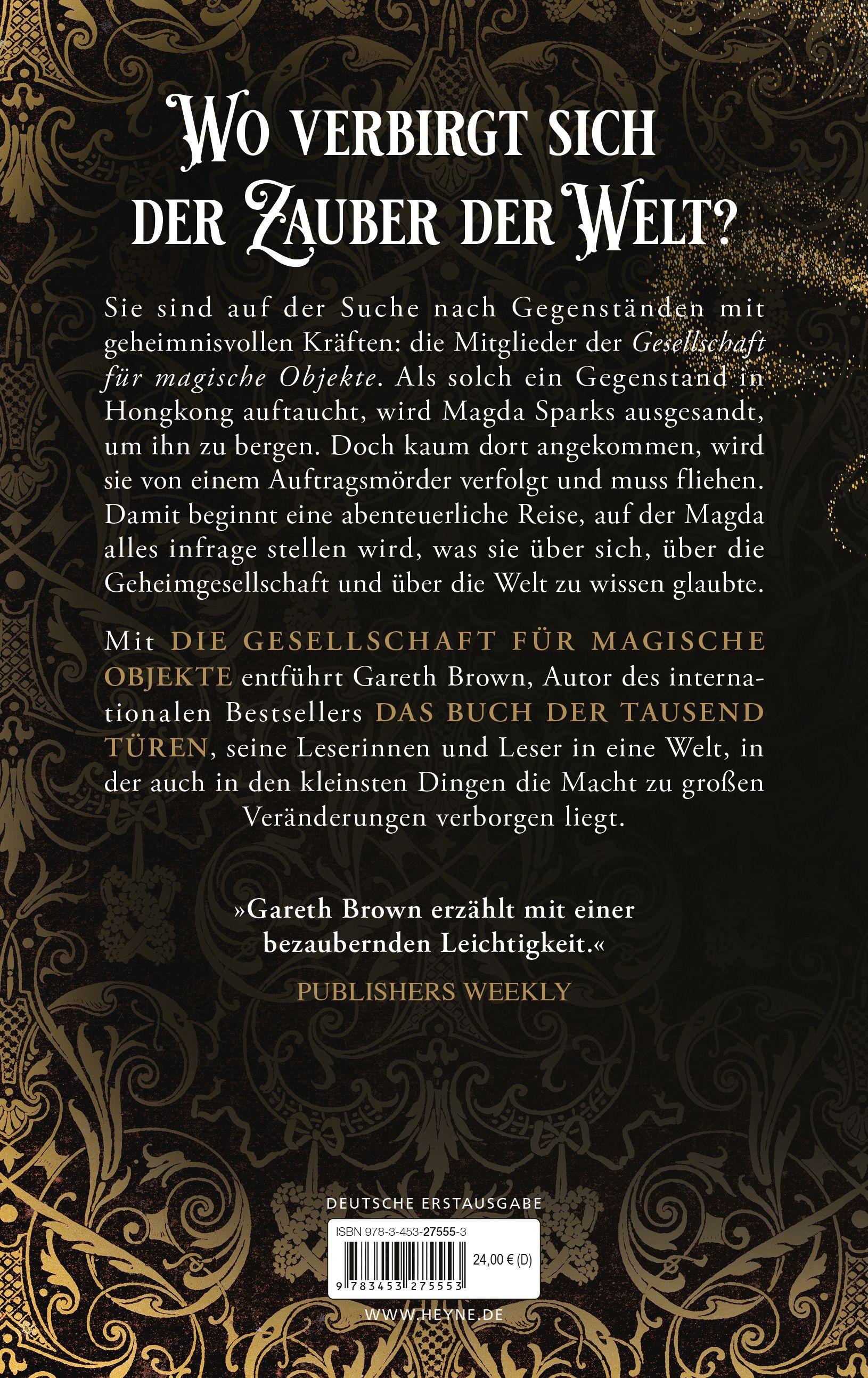 Beispielinhalt (Bild) Die Gesellschaft für magische Objekte