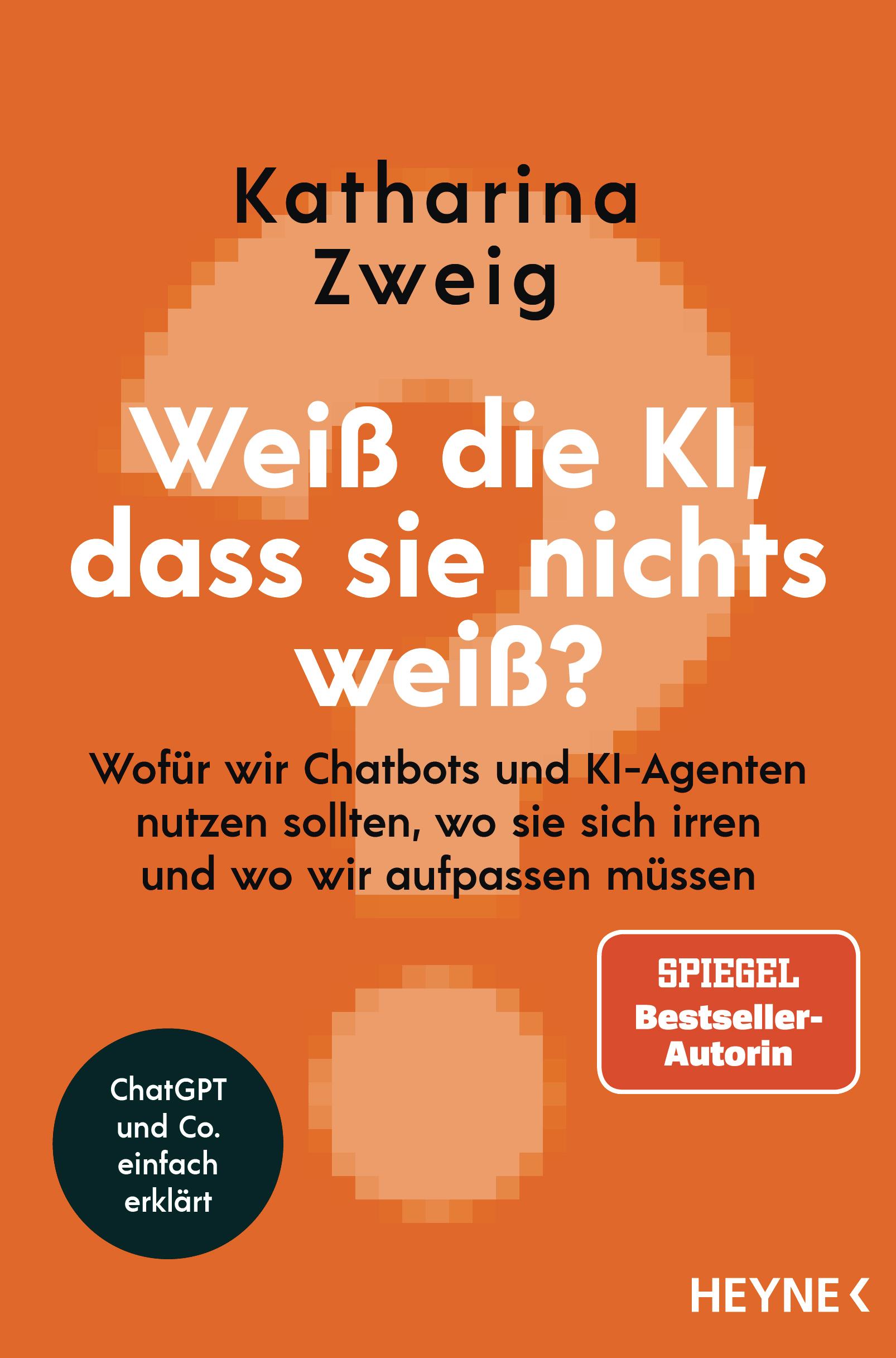 Vorderes Coverbild Weiß die KI, dass sie nichts weiß?
