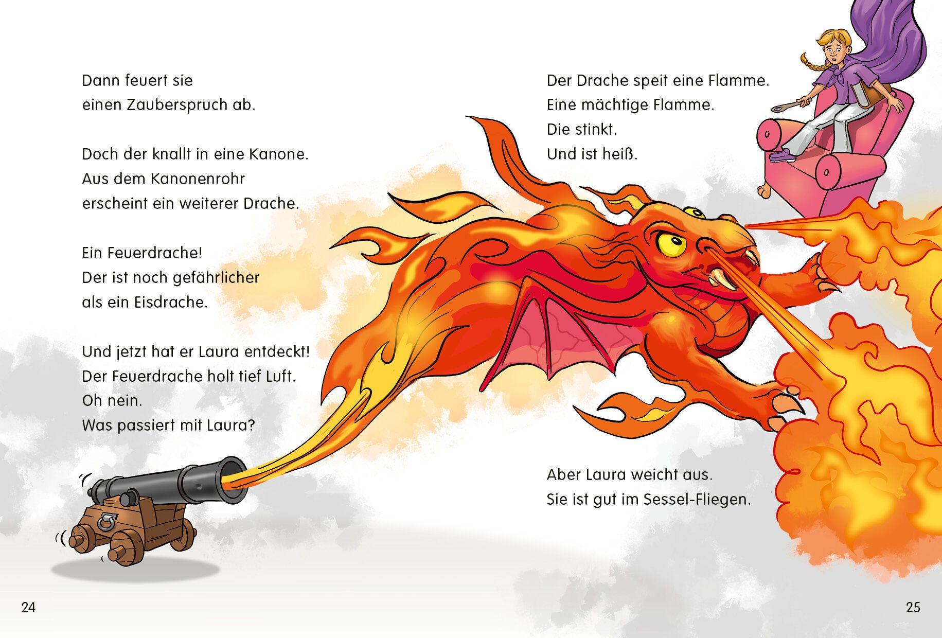 Beispielinhalt (Bild) Drago Kadabra - Drachen-Kampf - total vermurkst!