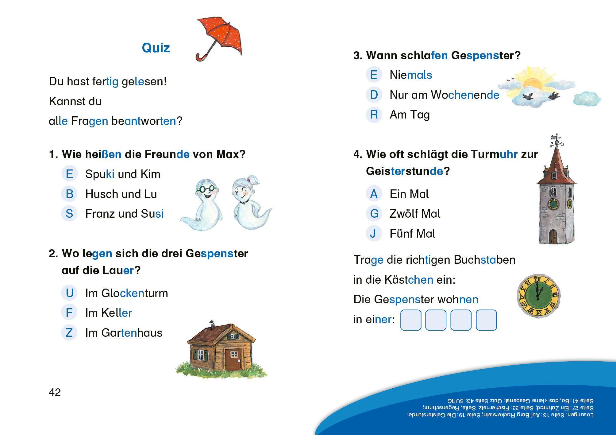 Beispielinhalt (Bild) Die gestohlene Geisterstunde