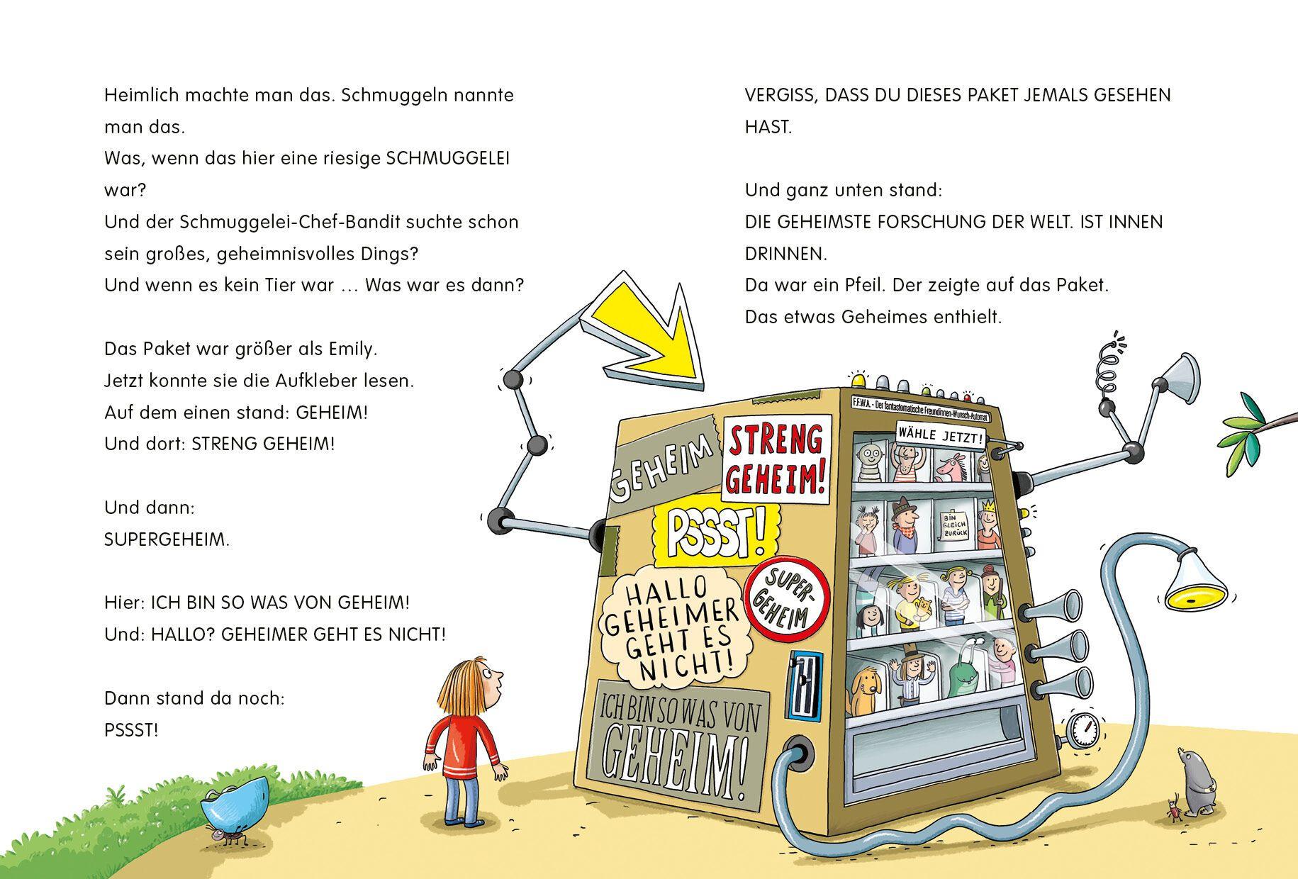 Beispielinhalt (Bild) Der unglaubliche Freundinnen-Wunsch-Automat