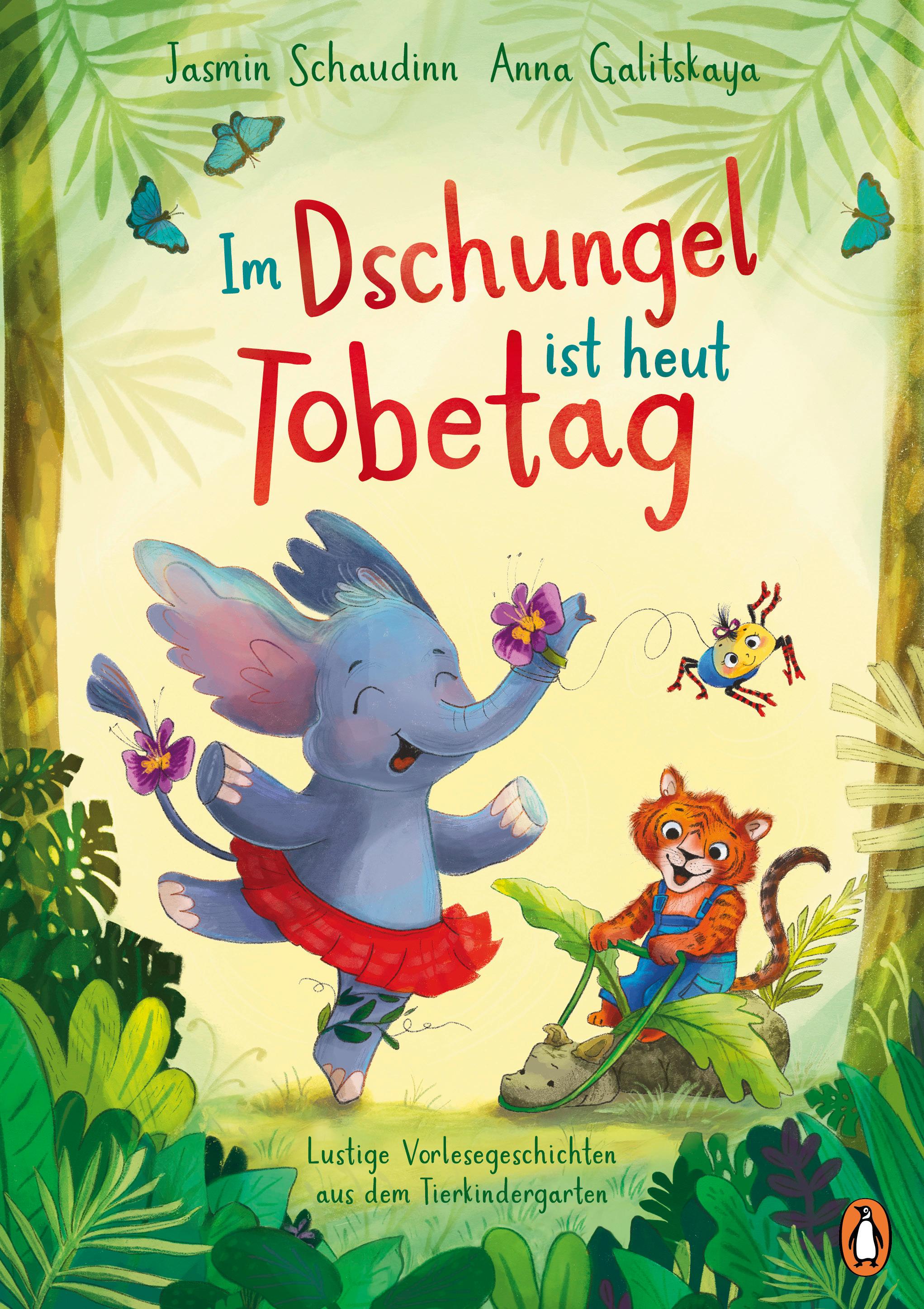 Vorderes Coverbild Im Dschungel ist heut Tobetag!