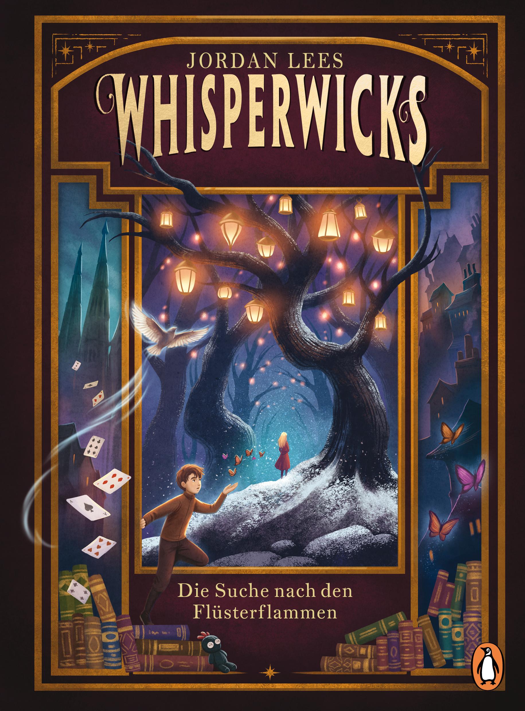 Vorderes Coverbild Whisperwicks - Die Suche nach den Flüsterflammen