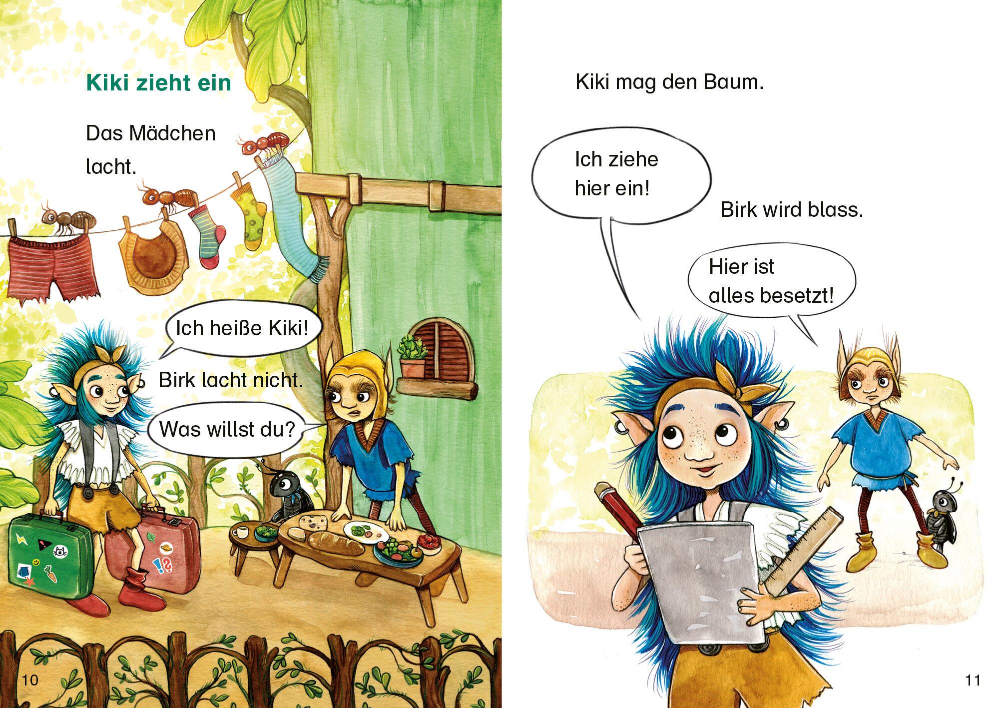 Beispielinhalt (Bild) Birk und der Baum-Zauber