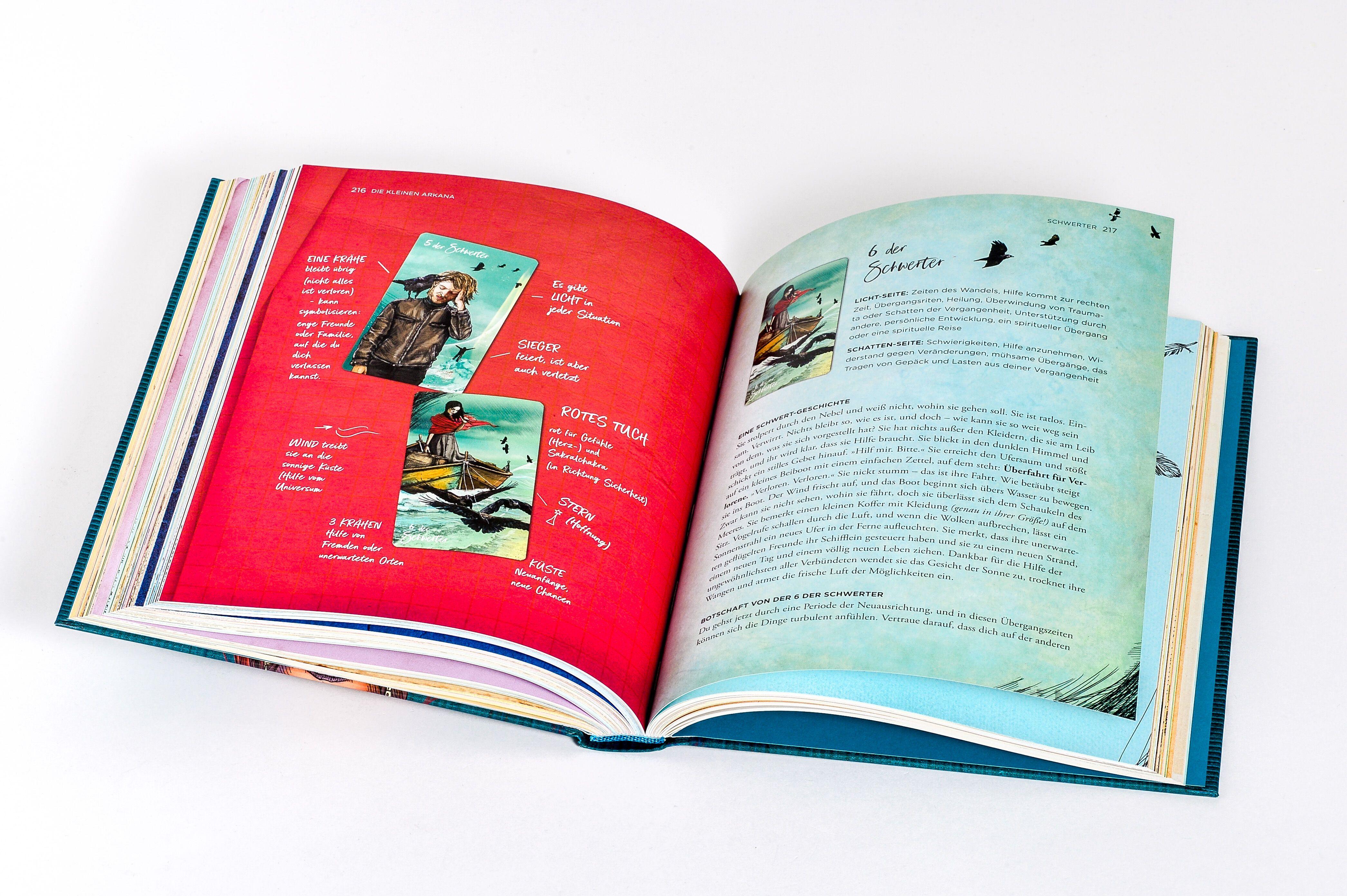 Beispielinhalt (Bild) Licht und Schatten Tarot - Das Buch