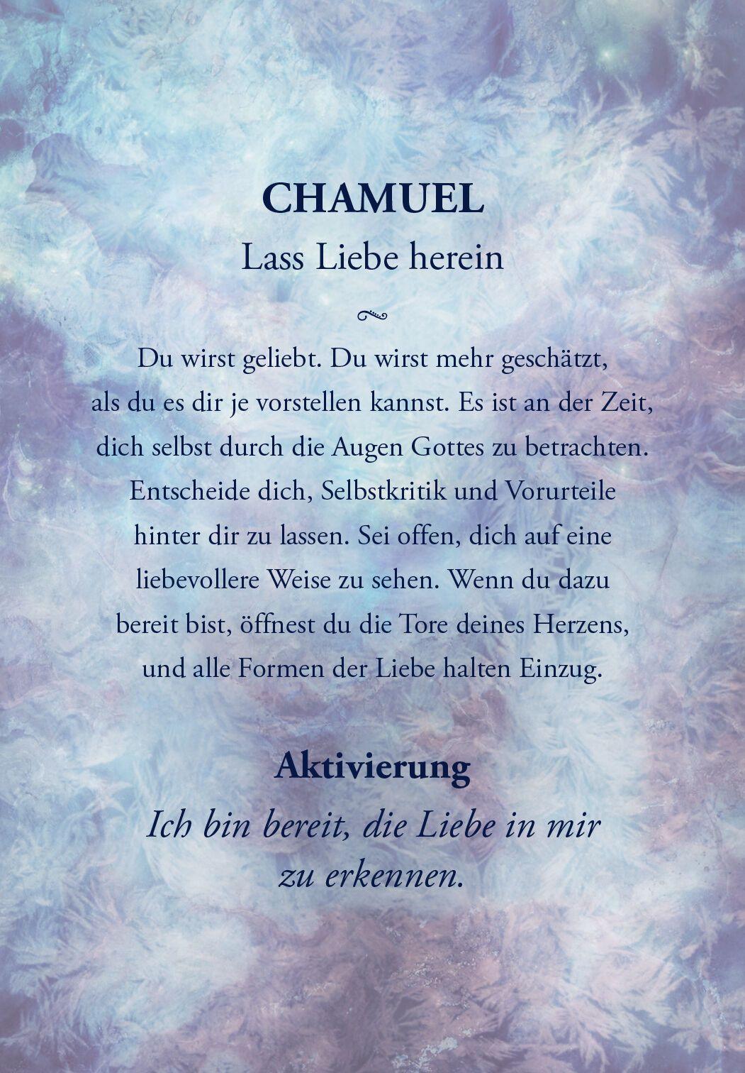 Beispielinhalt (Bild) Engel Aktivierungskarten