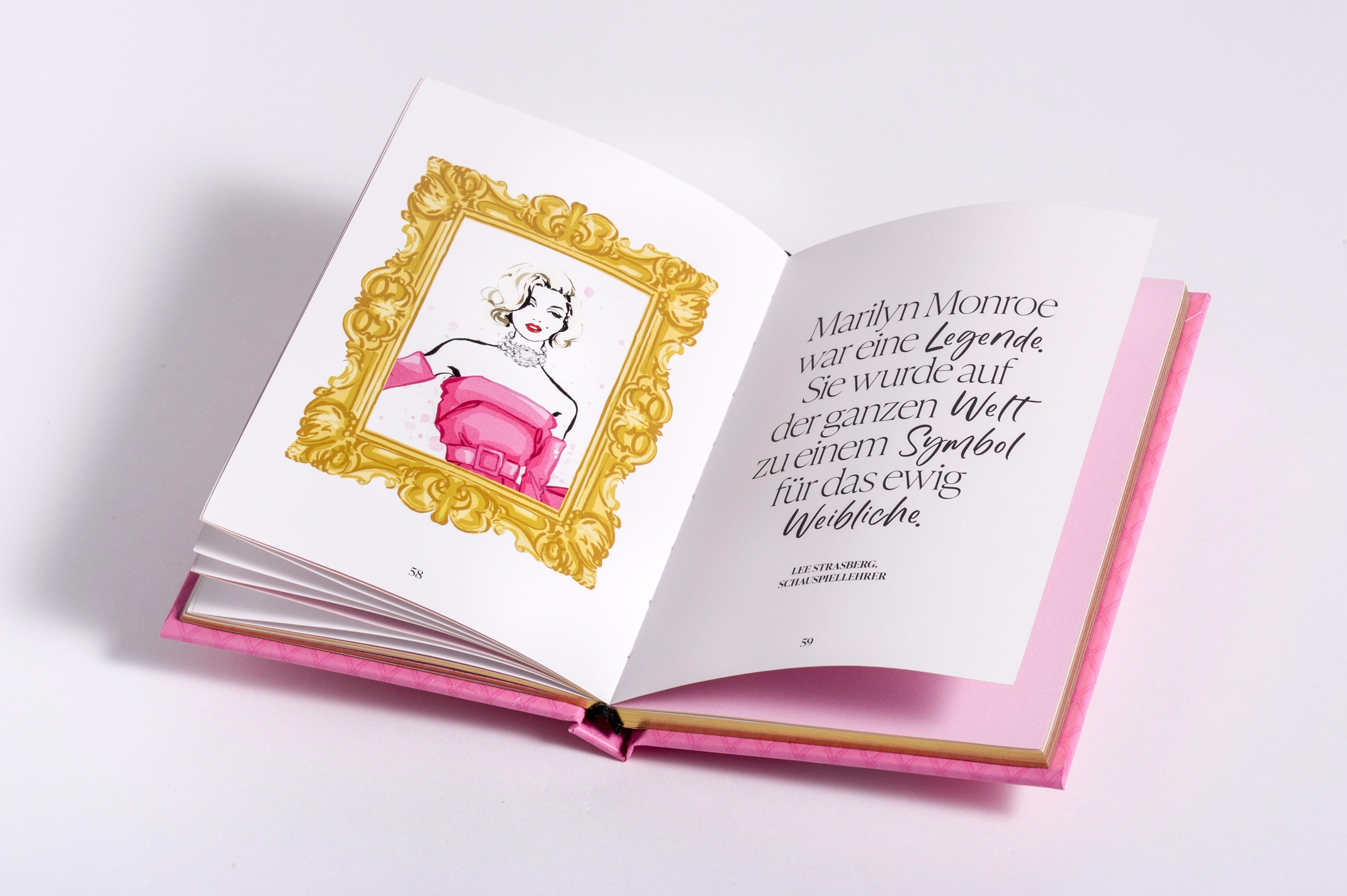 Beispielinhalt (Bild) Marilyn Monroe - Zitate einer Stilikone