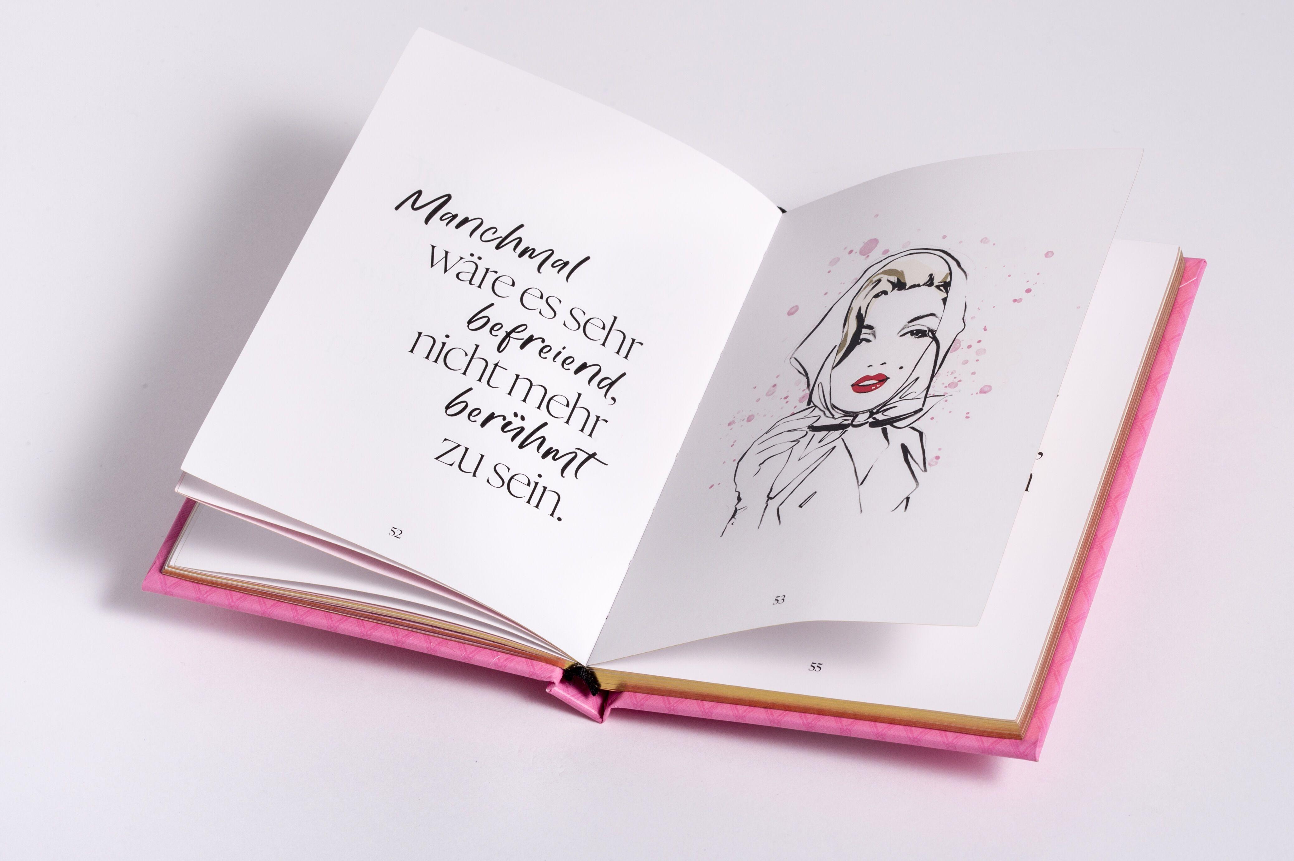 Beispielinhalt (Bild) Marilyn Monroe - Zitate einer Stilikone