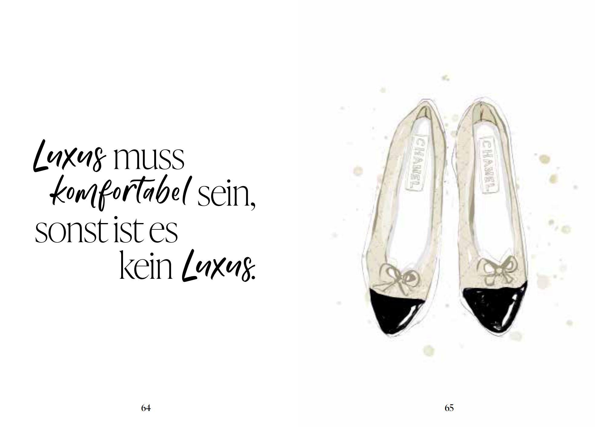 Beispielinhalt (Bild) Coco Chanel - Zitate einer Stilikone