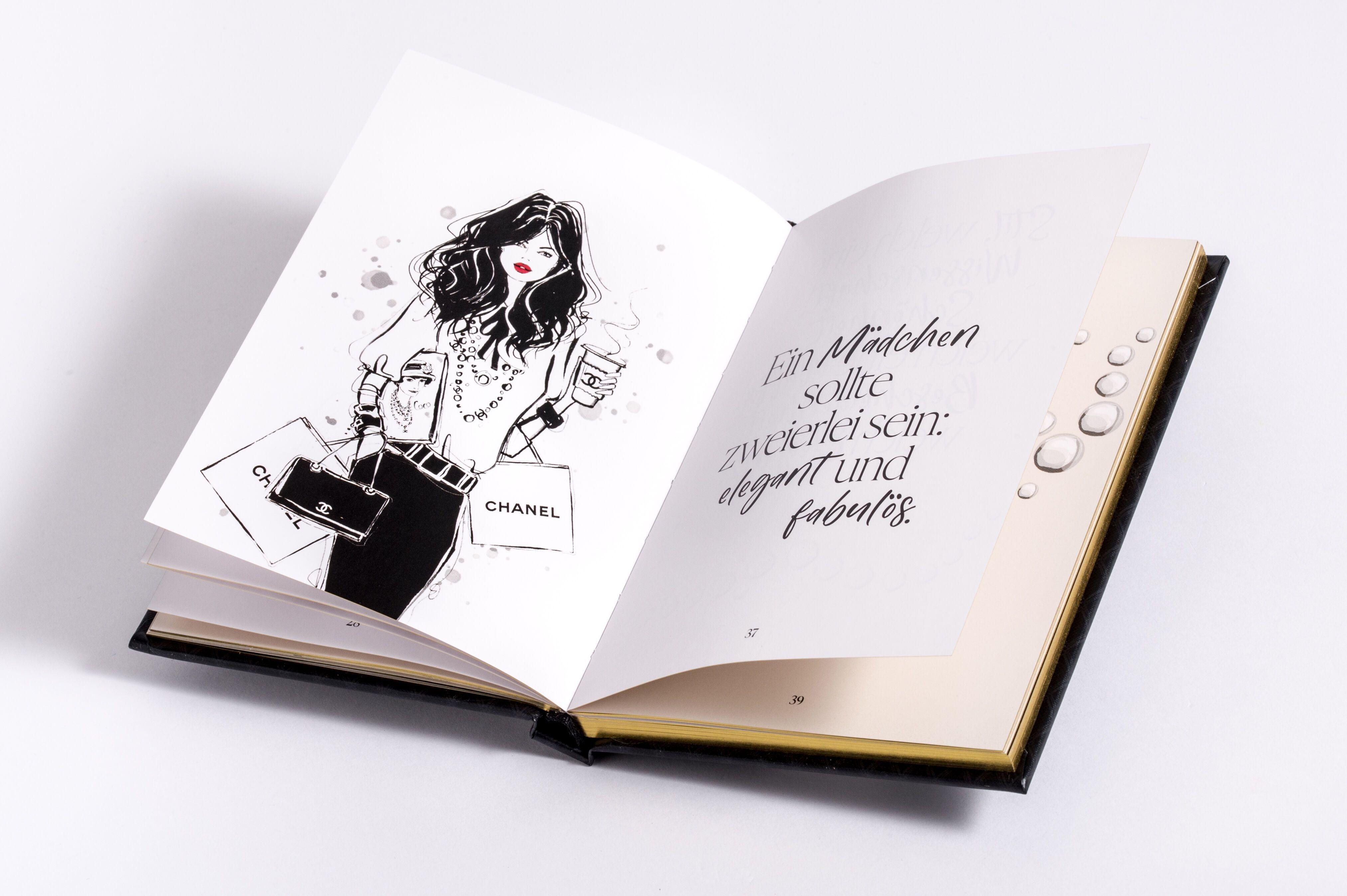 Beispielinhalt (Bild) Coco Chanel - Zitate einer Stilikone