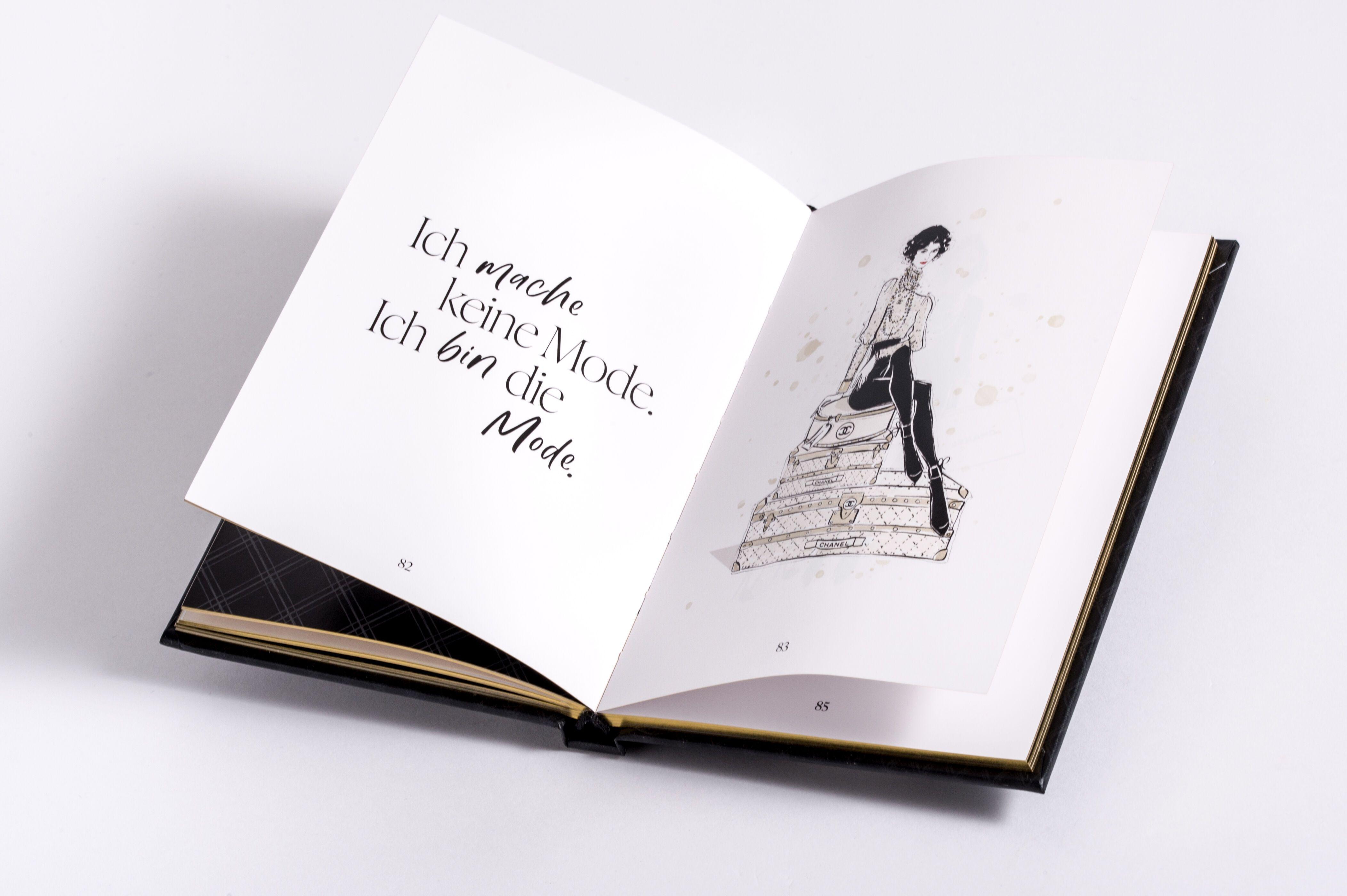 Beispielinhalt (Bild) Coco Chanel - Zitate einer Stilikone