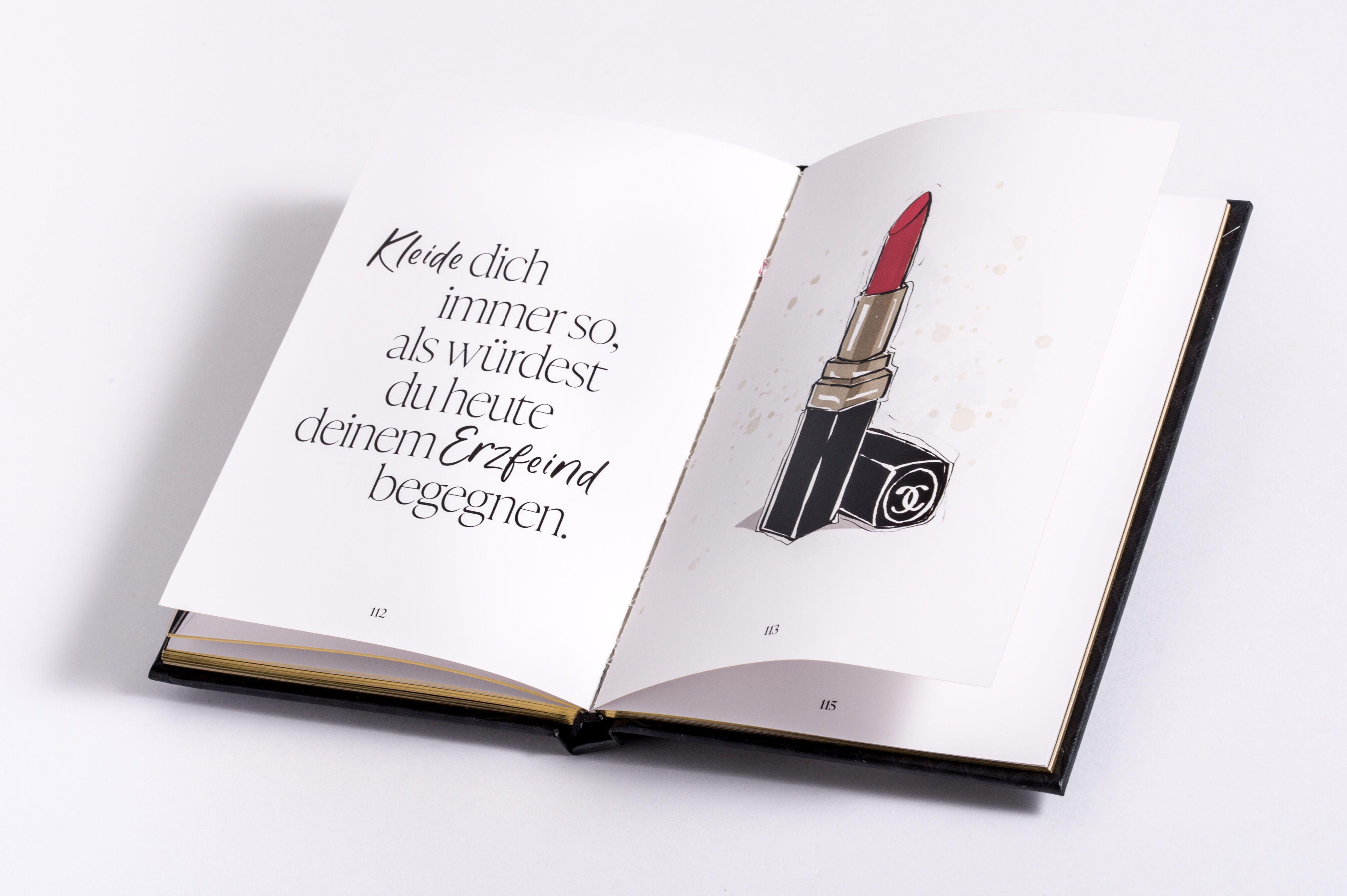 Beispielinhalt (Bild) Coco Chanel - Zitate einer Stilikone