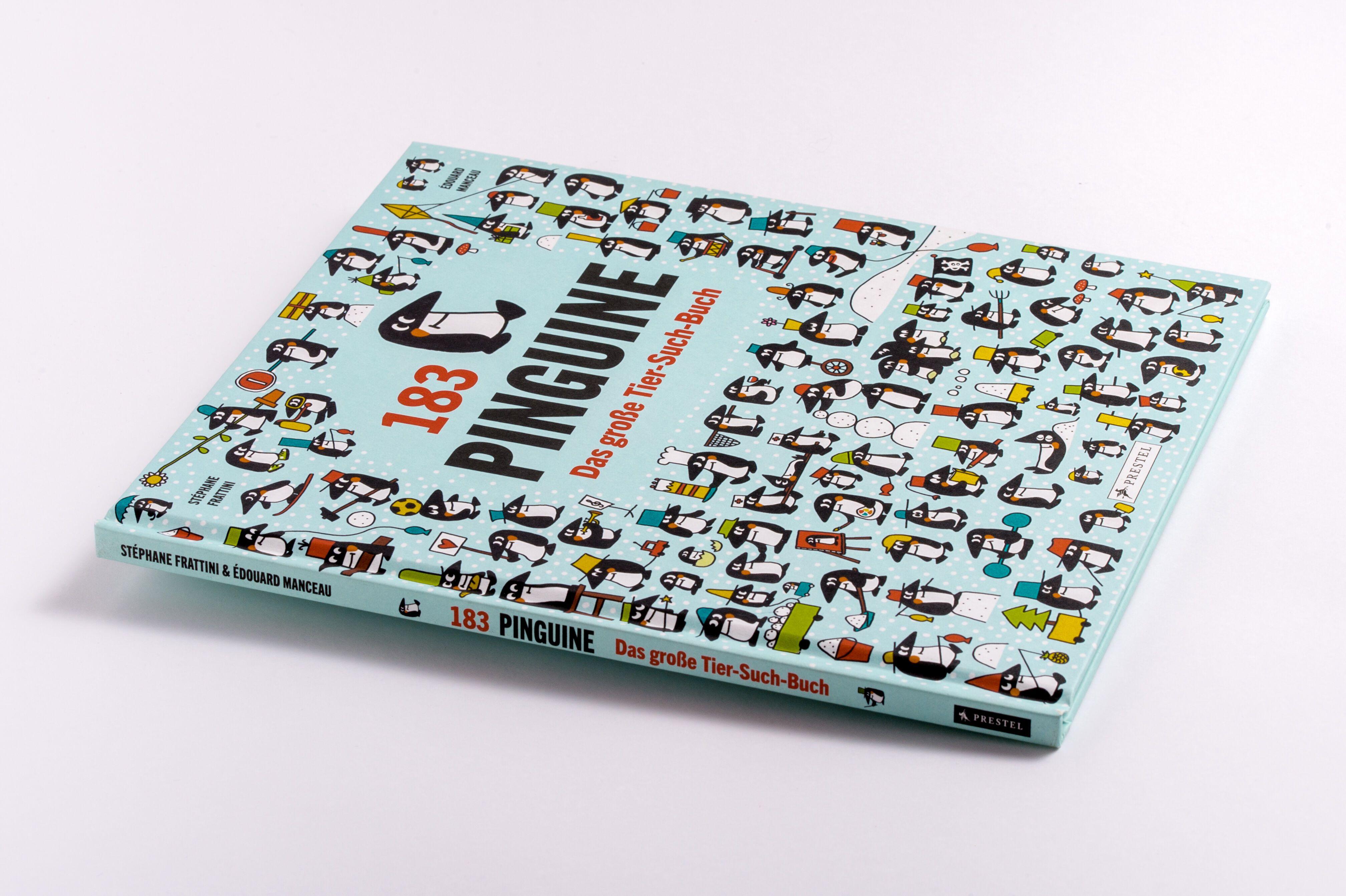 Beispielinhalt (Bild) 183 Pinguine. Das große Tier-Such-Buch