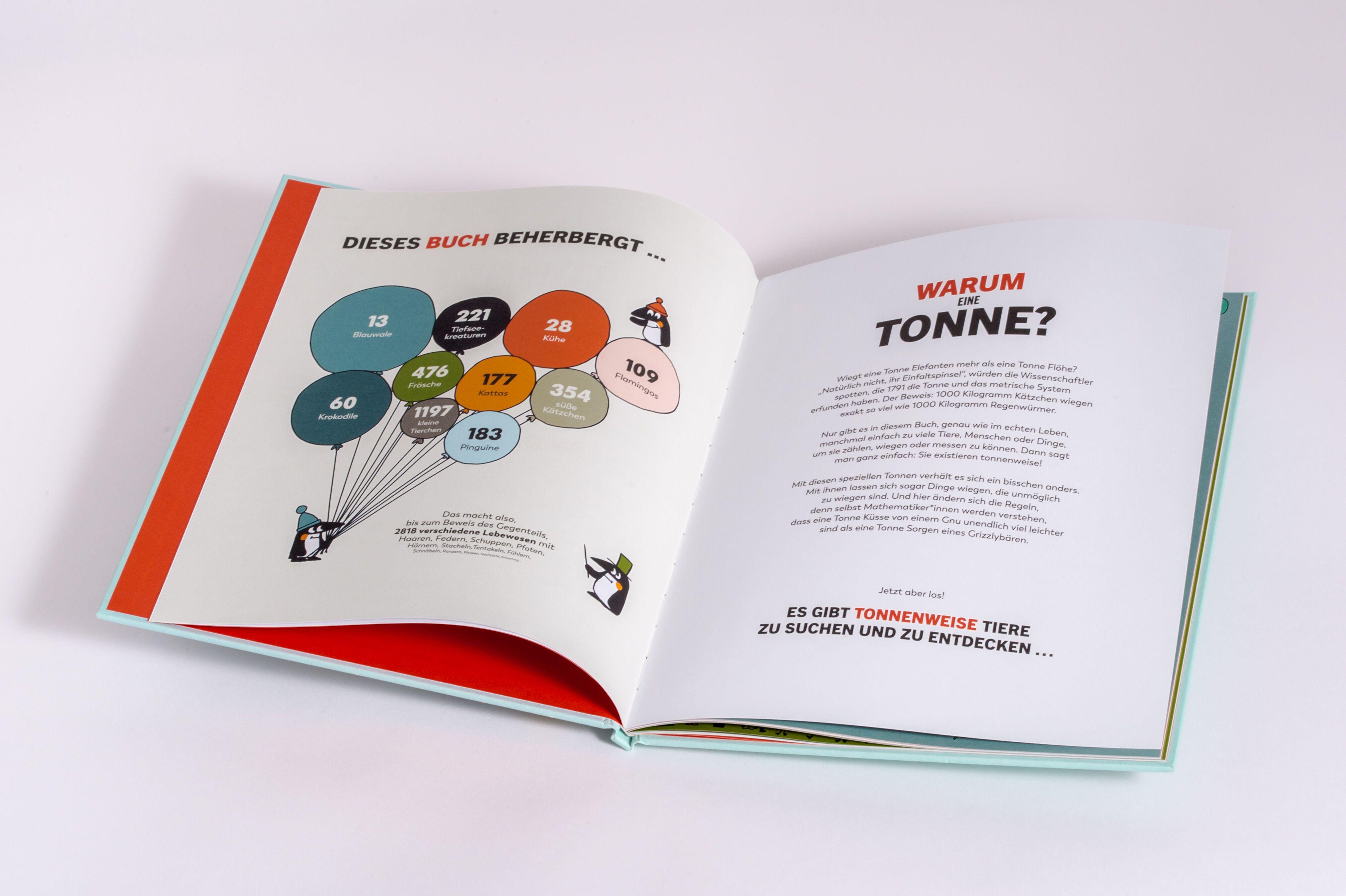 Beispielinhalt (Bild) 183 Pinguine. Das große Tier-Such-Buch