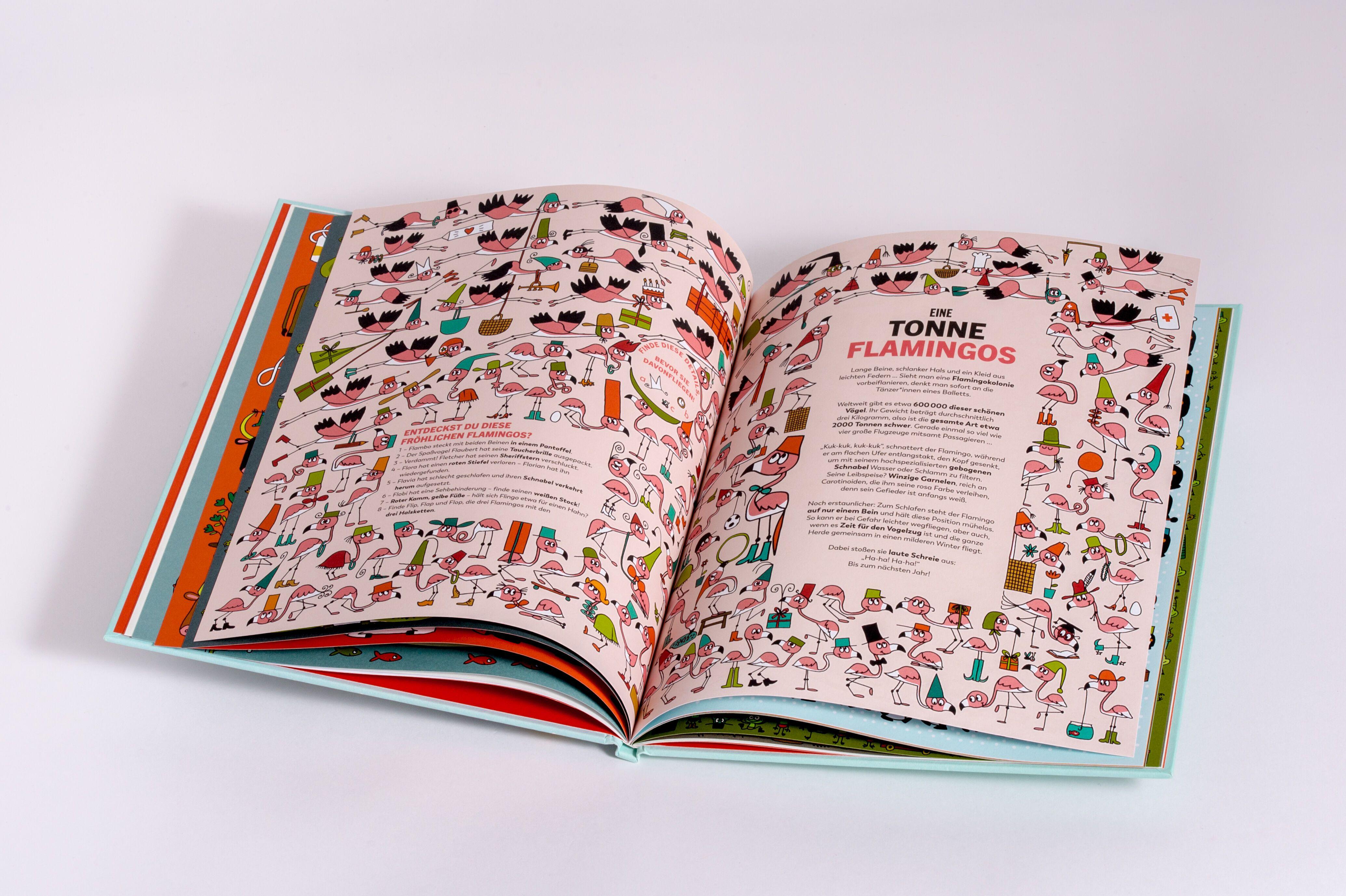 Beispielinhalt (Bild) 183 Pinguine. Das große Tier-Such-Buch