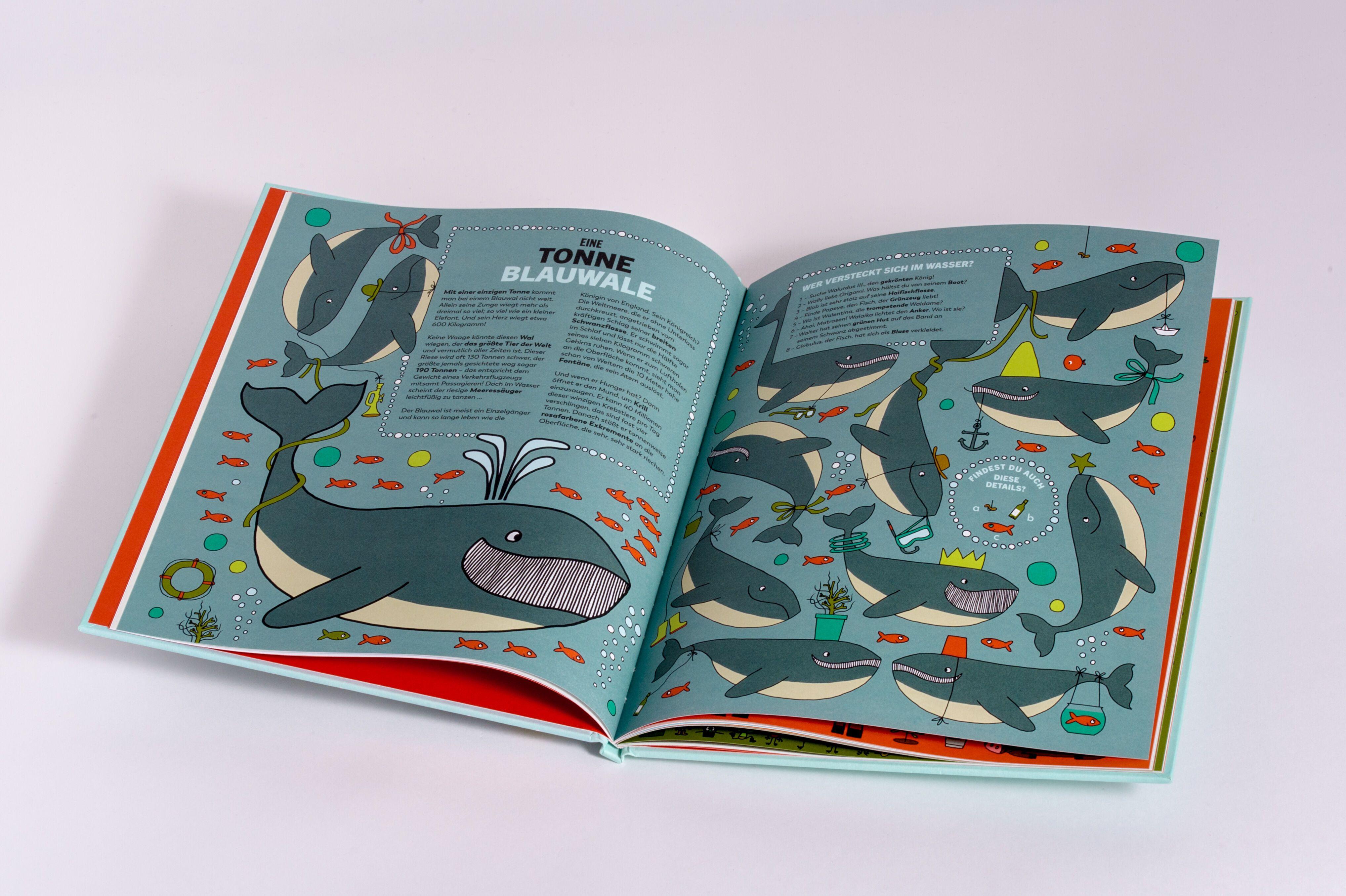 Beispielinhalt (Bild) 183 Pinguine. Das große Tier-Such-Buch