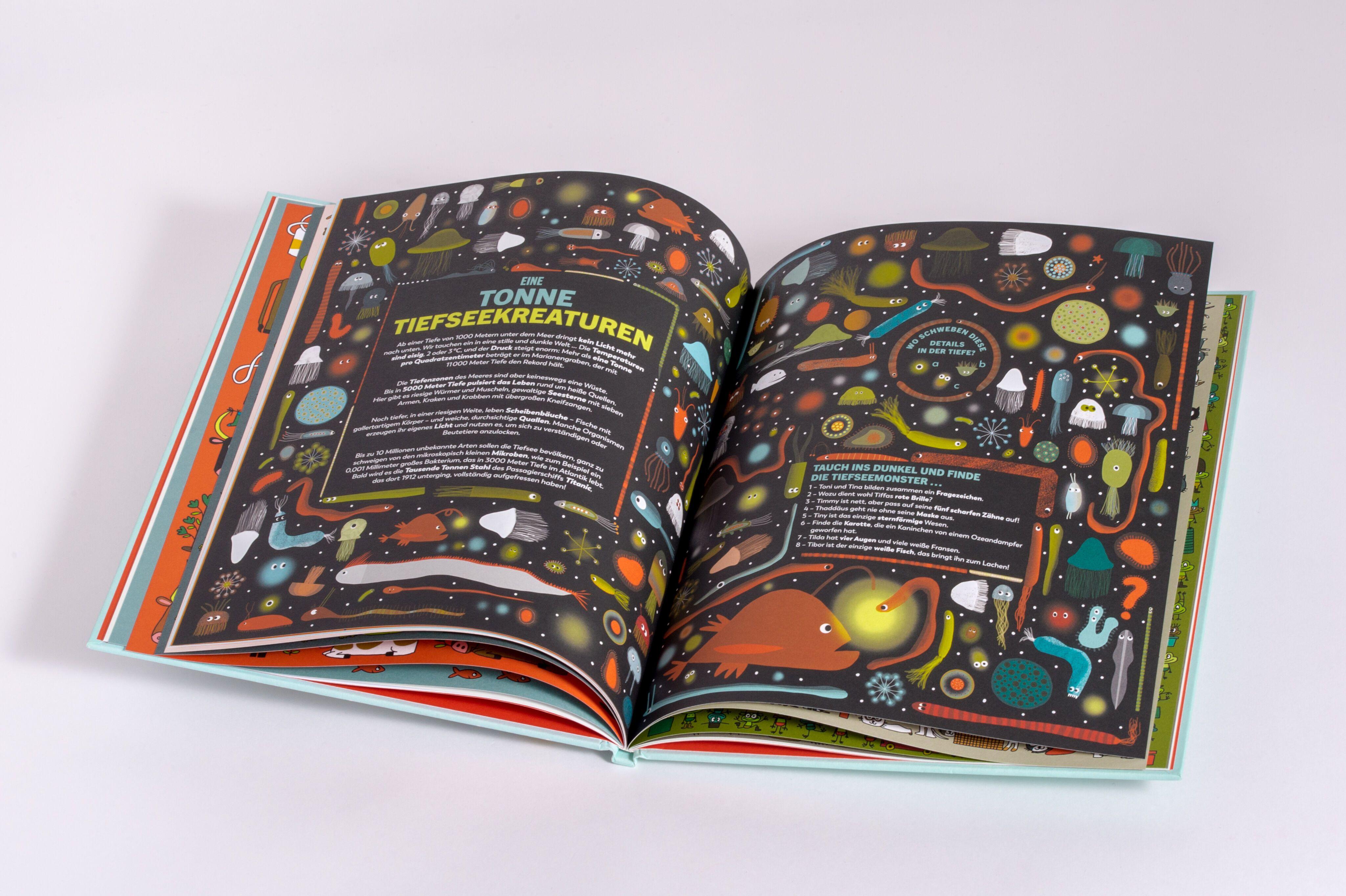 Beispielinhalt (Bild) 183 Pinguine. Das große Tier-Such-Buch