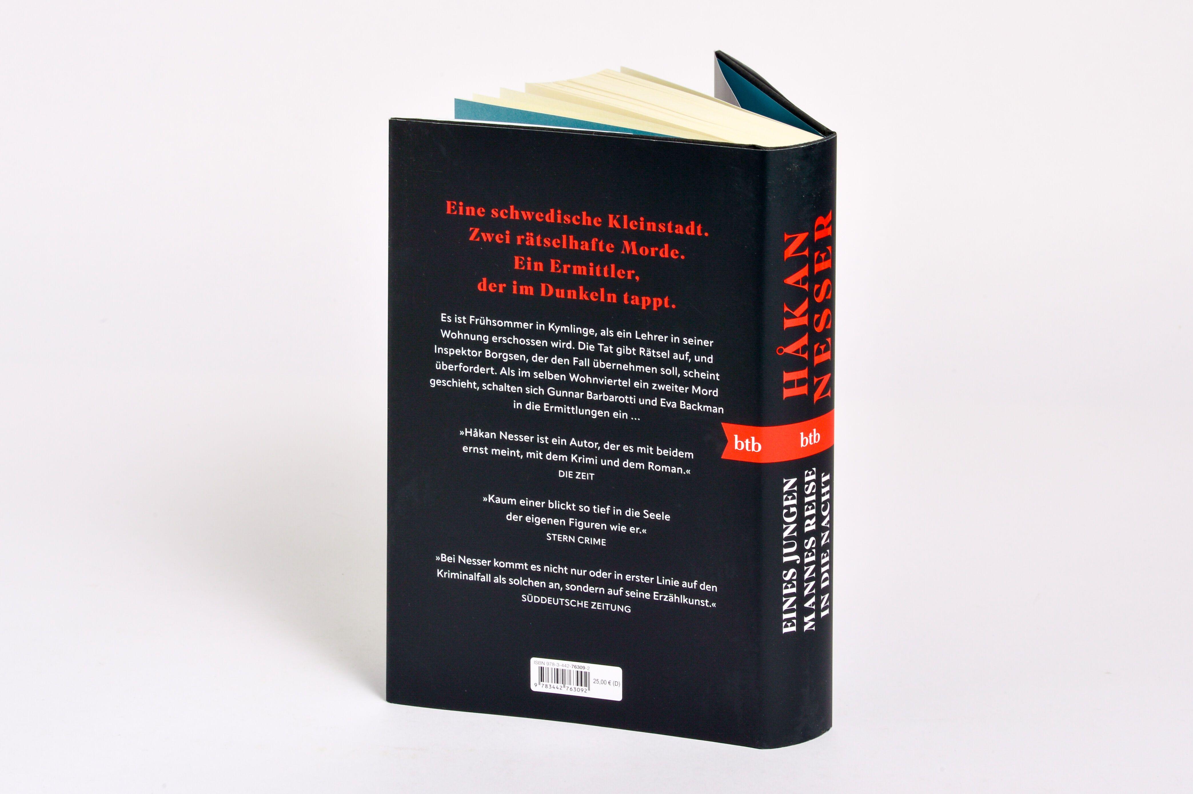 Beispielinhalt (Bild) Eines jungen Mannes Reise in die Nacht