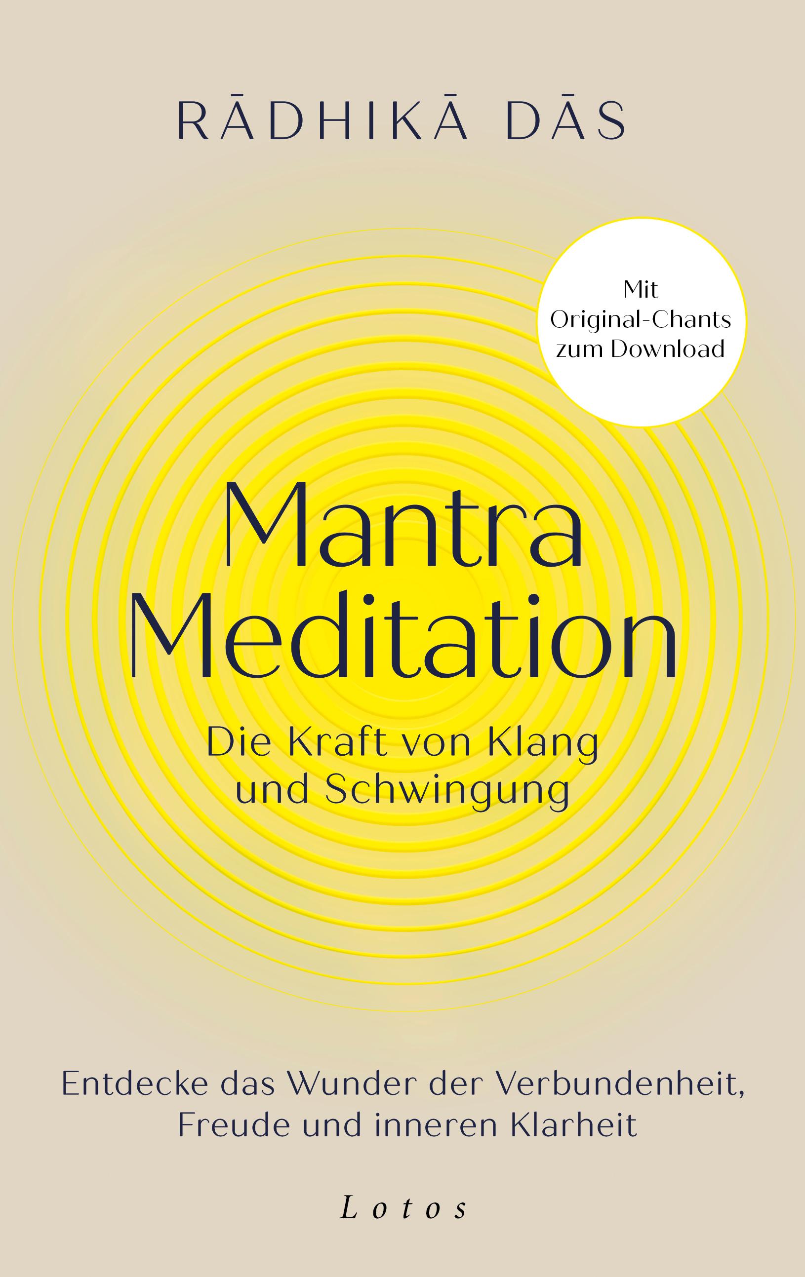 Vorderes Coverbild Mantra Meditation - Die Kraft von Klang und Schwingung