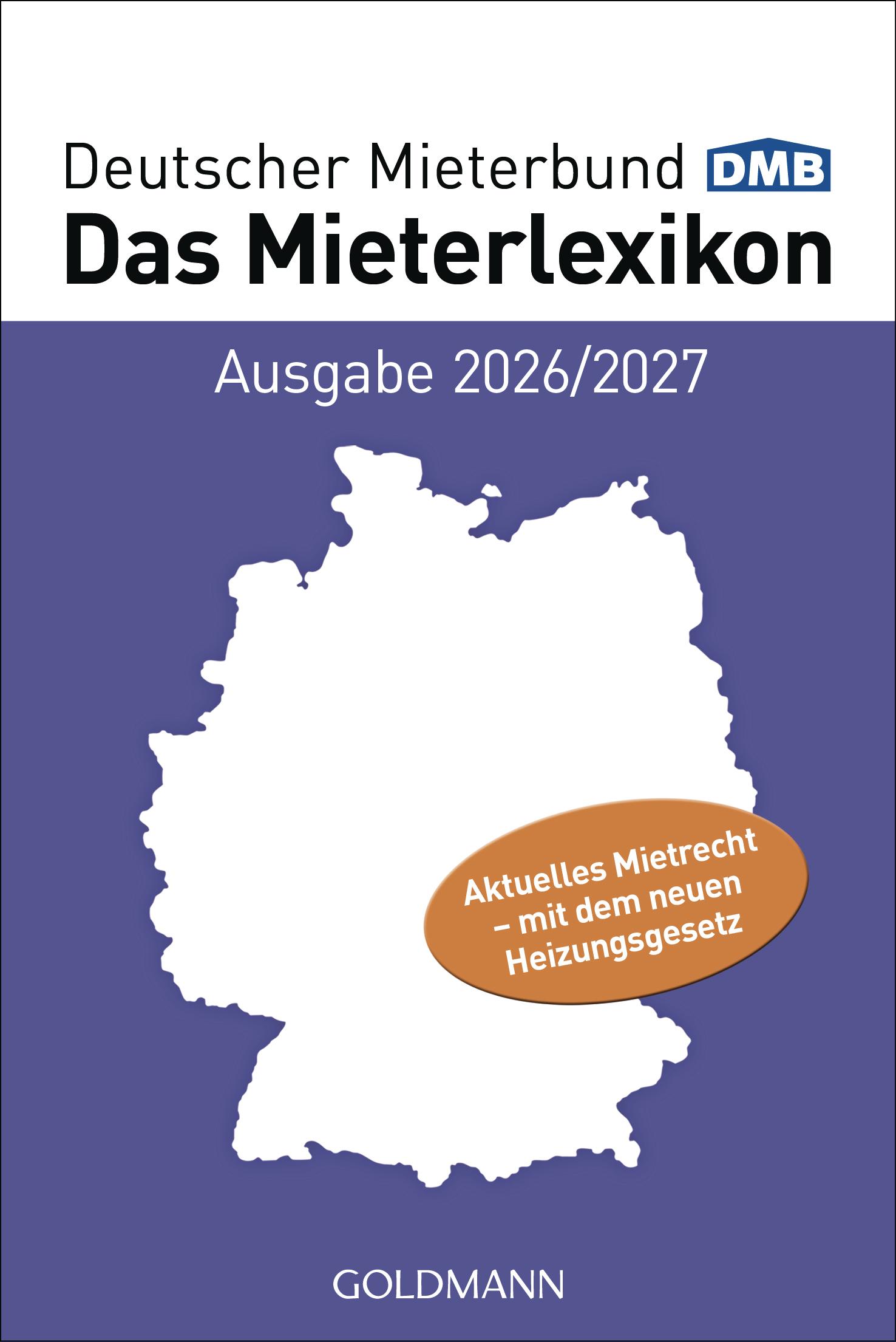 Vorderes Coverbild Das Mieterlexikon - Ausgabe 2026/2027
