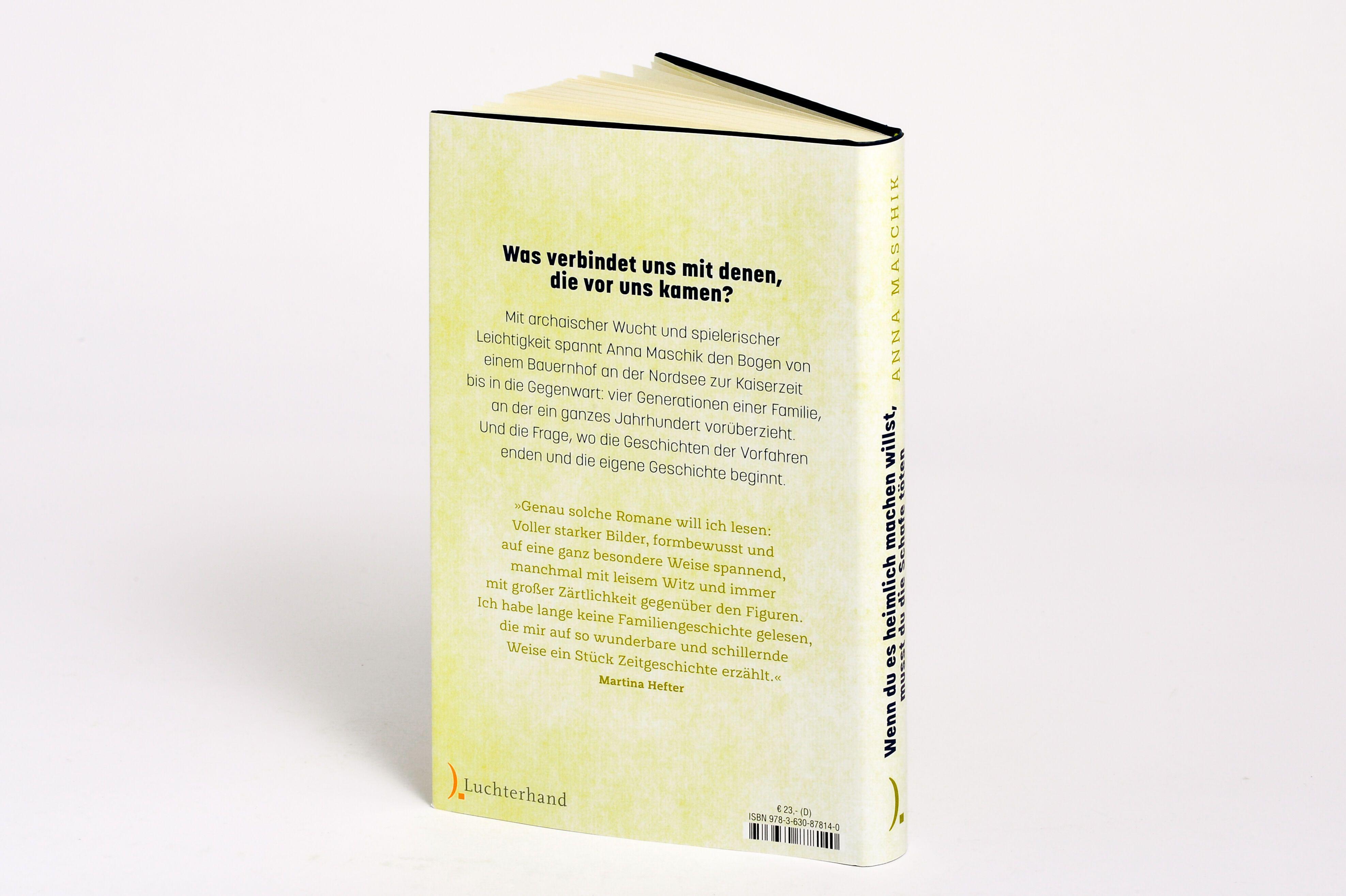 Beispielinhalt (Bild) Wenn du es heimlich machen willst, musst du die Schafe töten