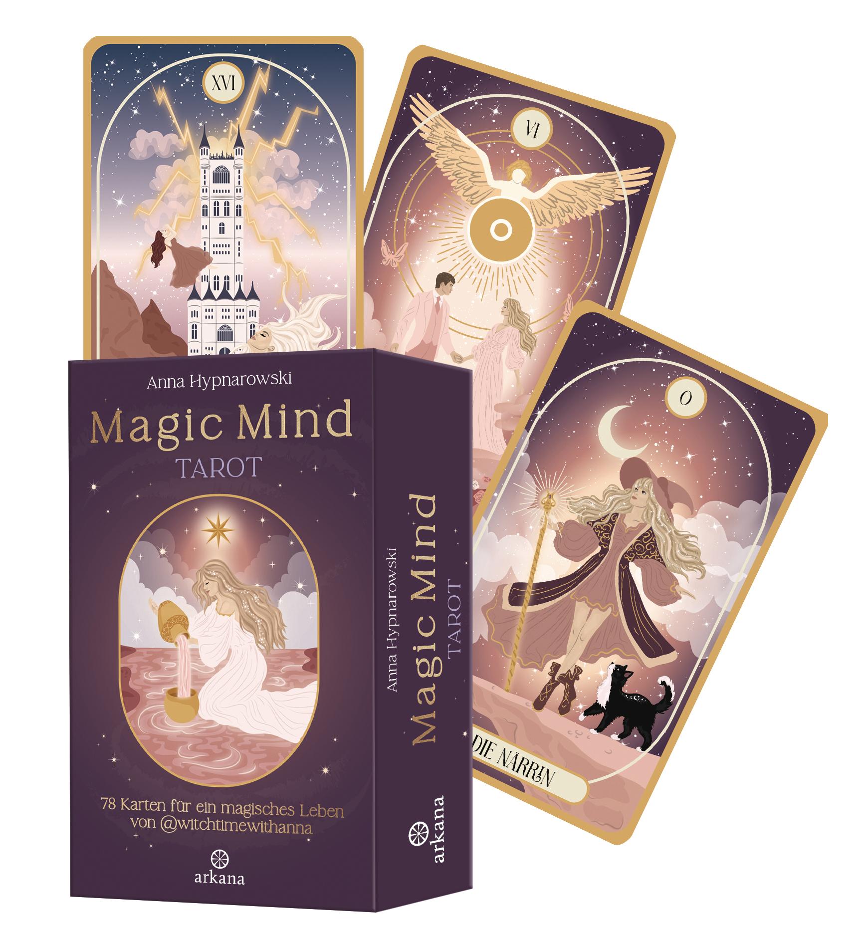 Vorderes Coverbild Magic Mind Tarot