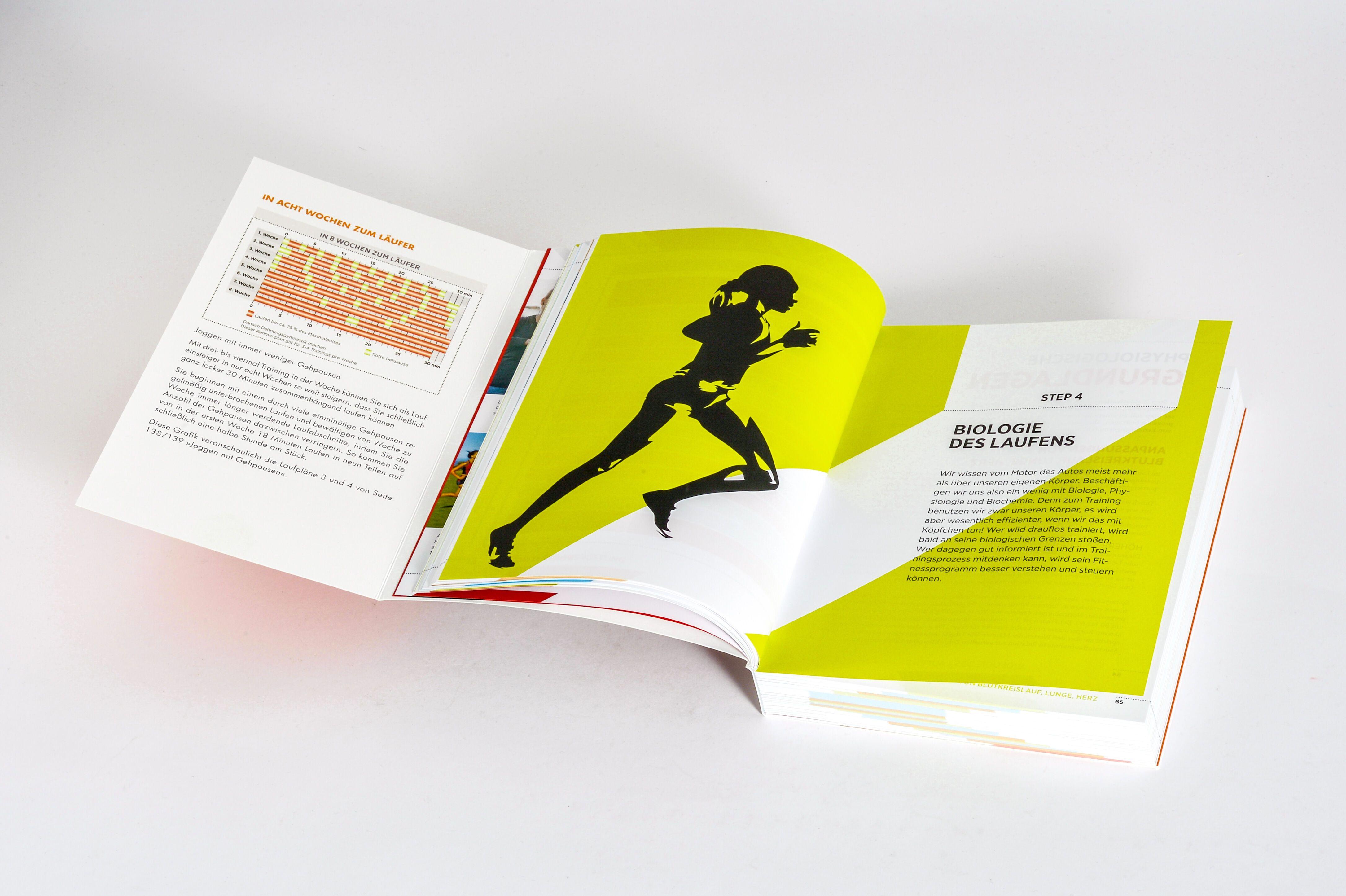 Beispielinhalt (Bild) Das große Laufbuch