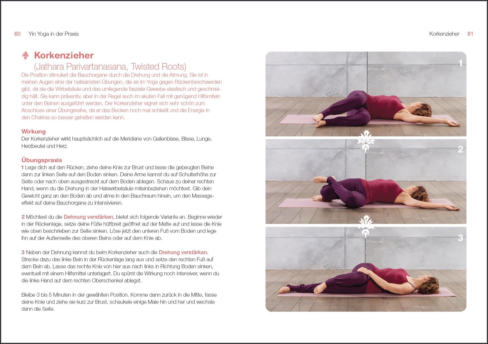 Beispielinhalt (Bild) Gesund durch Yin Yoga