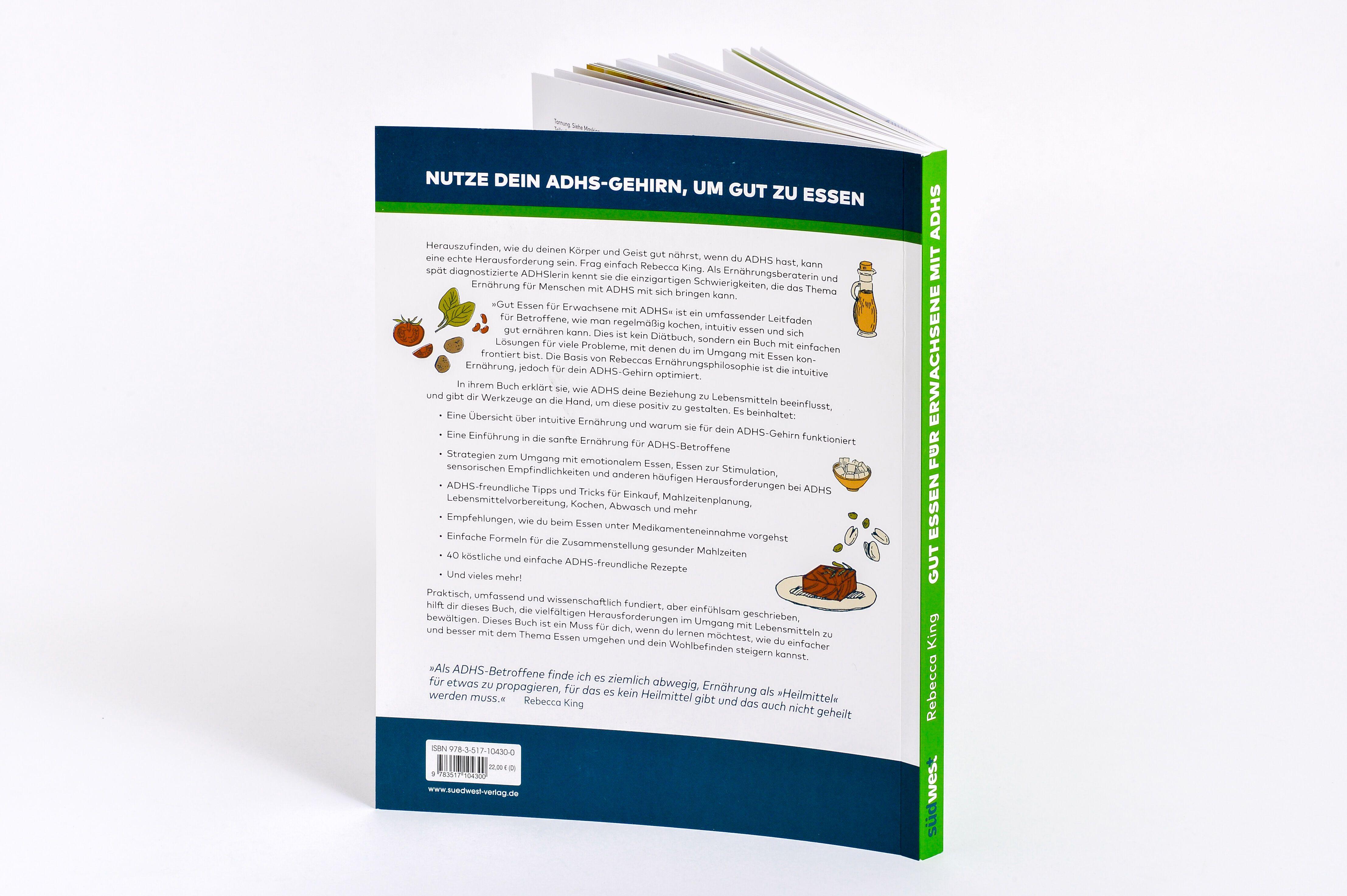 Beispielinhalt (Bild) Gesunde Ernährung für Erwachsene mit ADHS