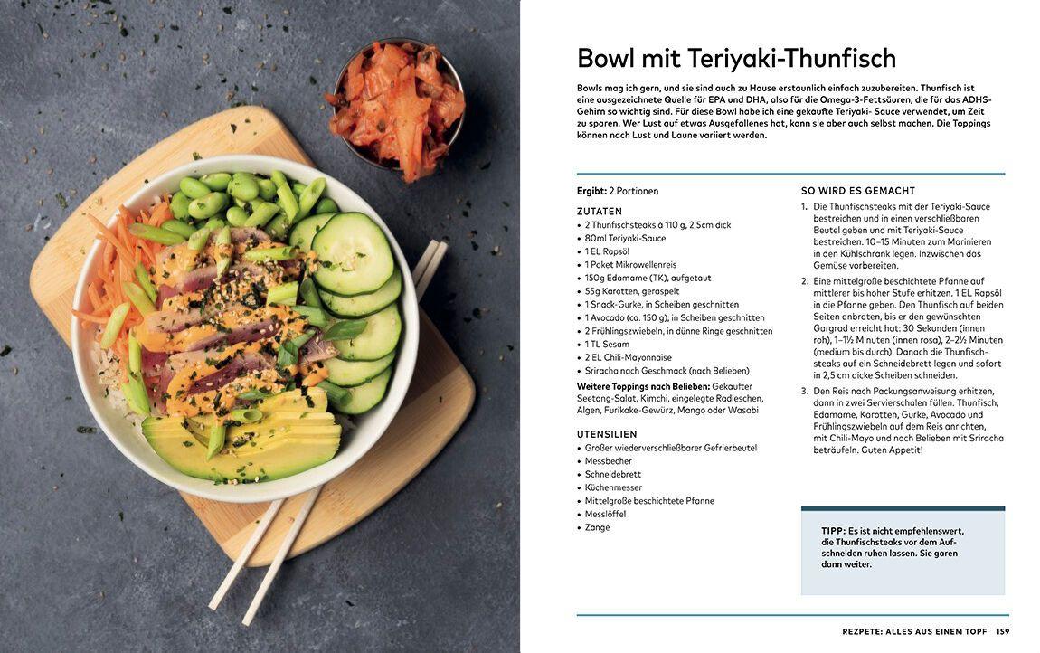 Beispielinhalt (Bild) Gesunde Ernährung für Erwachsene mit ADHS