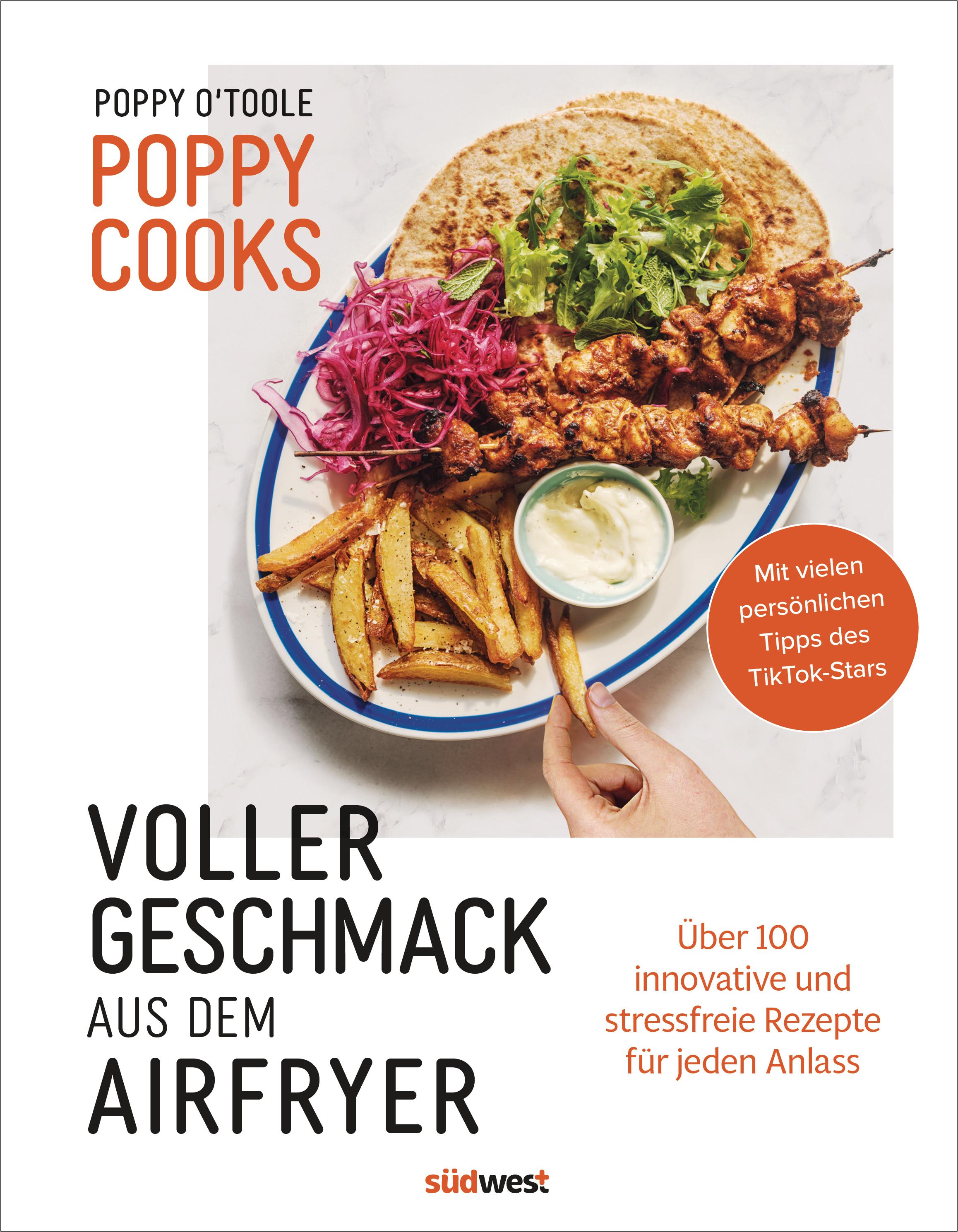 Vorderes Coverbild Poppy Cooks: Voller Geschmack aus dem Airfryer