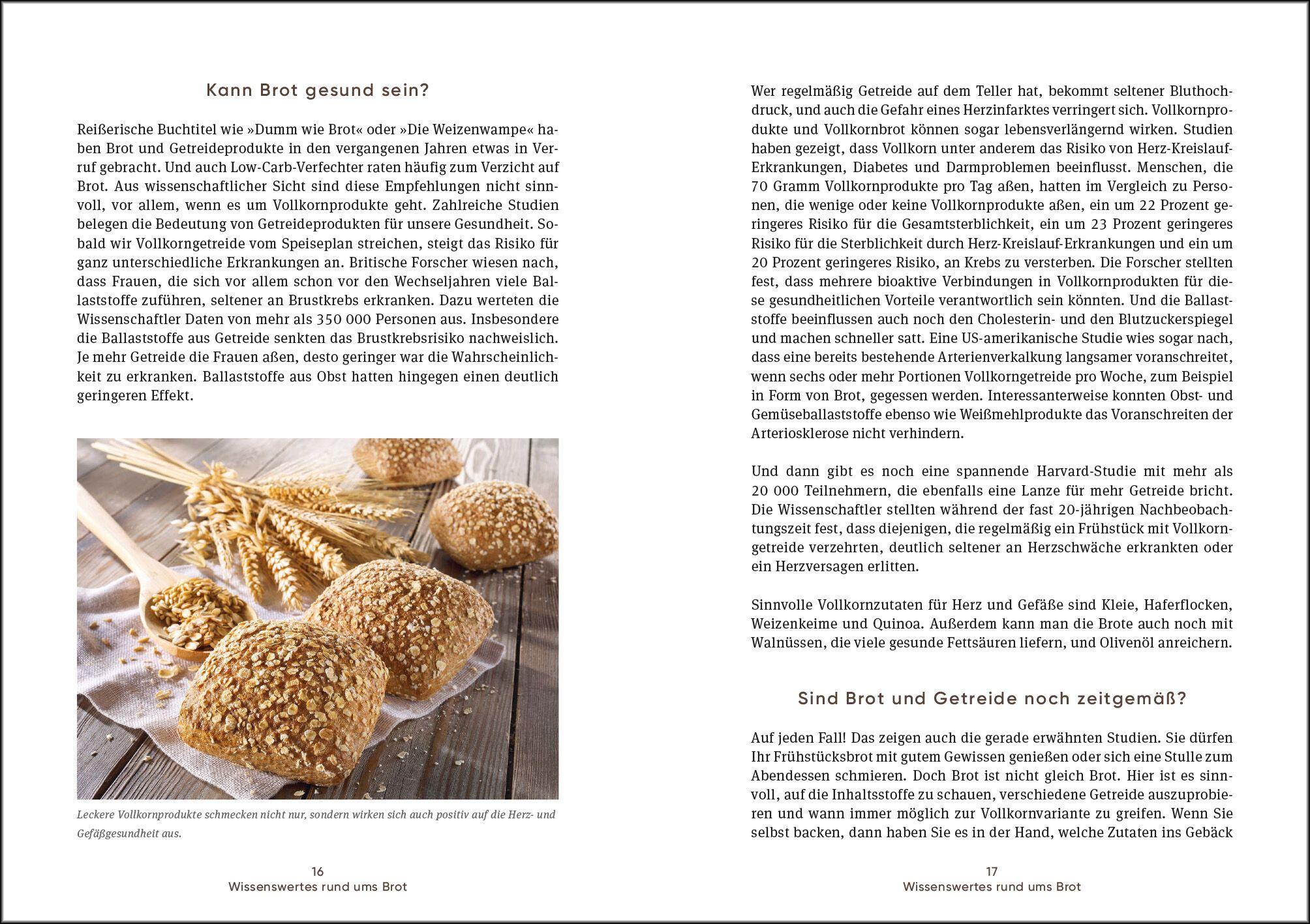Beispielinhalt (Bild) Fit & schlank mit Brot