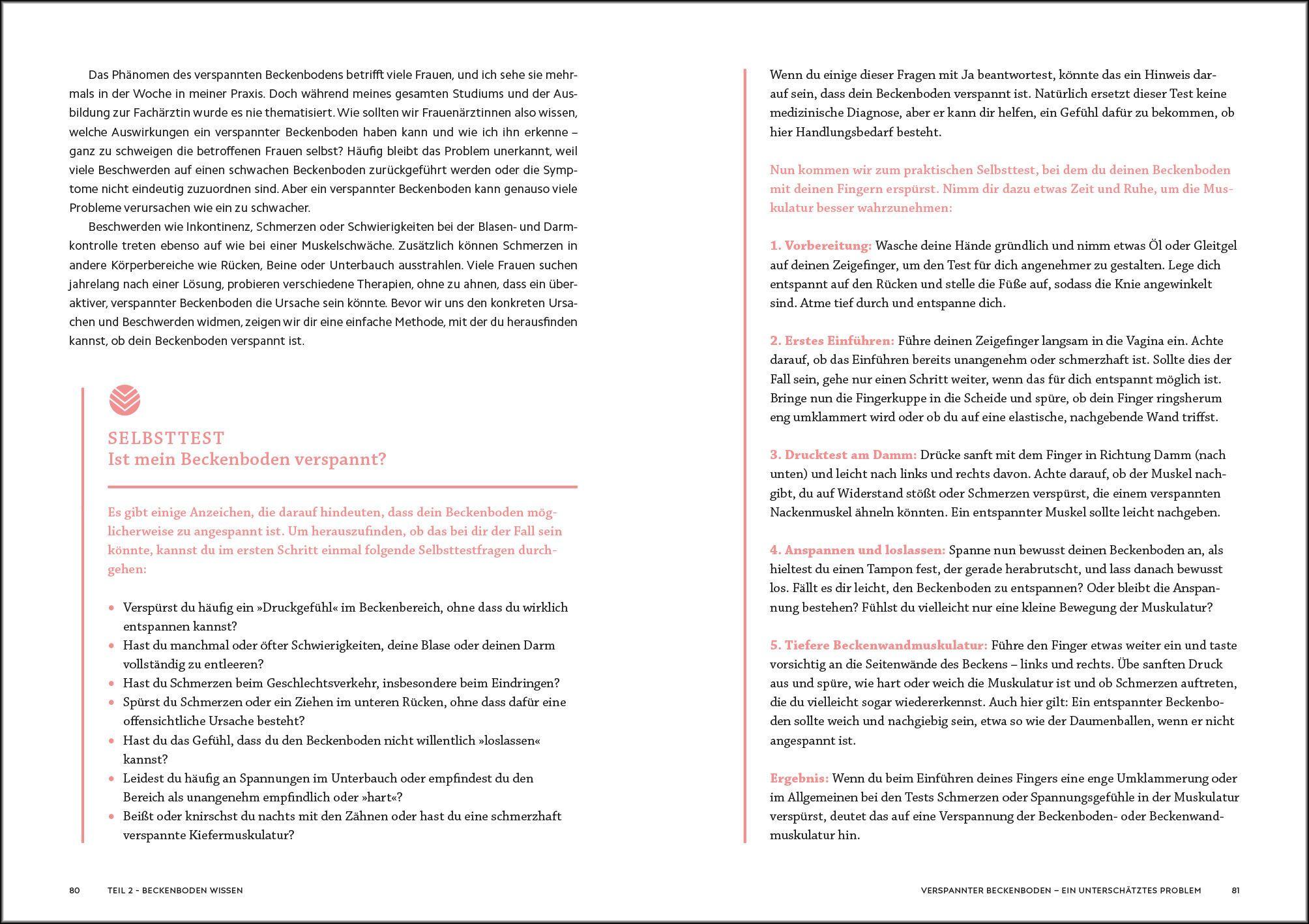 Beispielinhalt (Bild) Die Beckenboden-Revolution