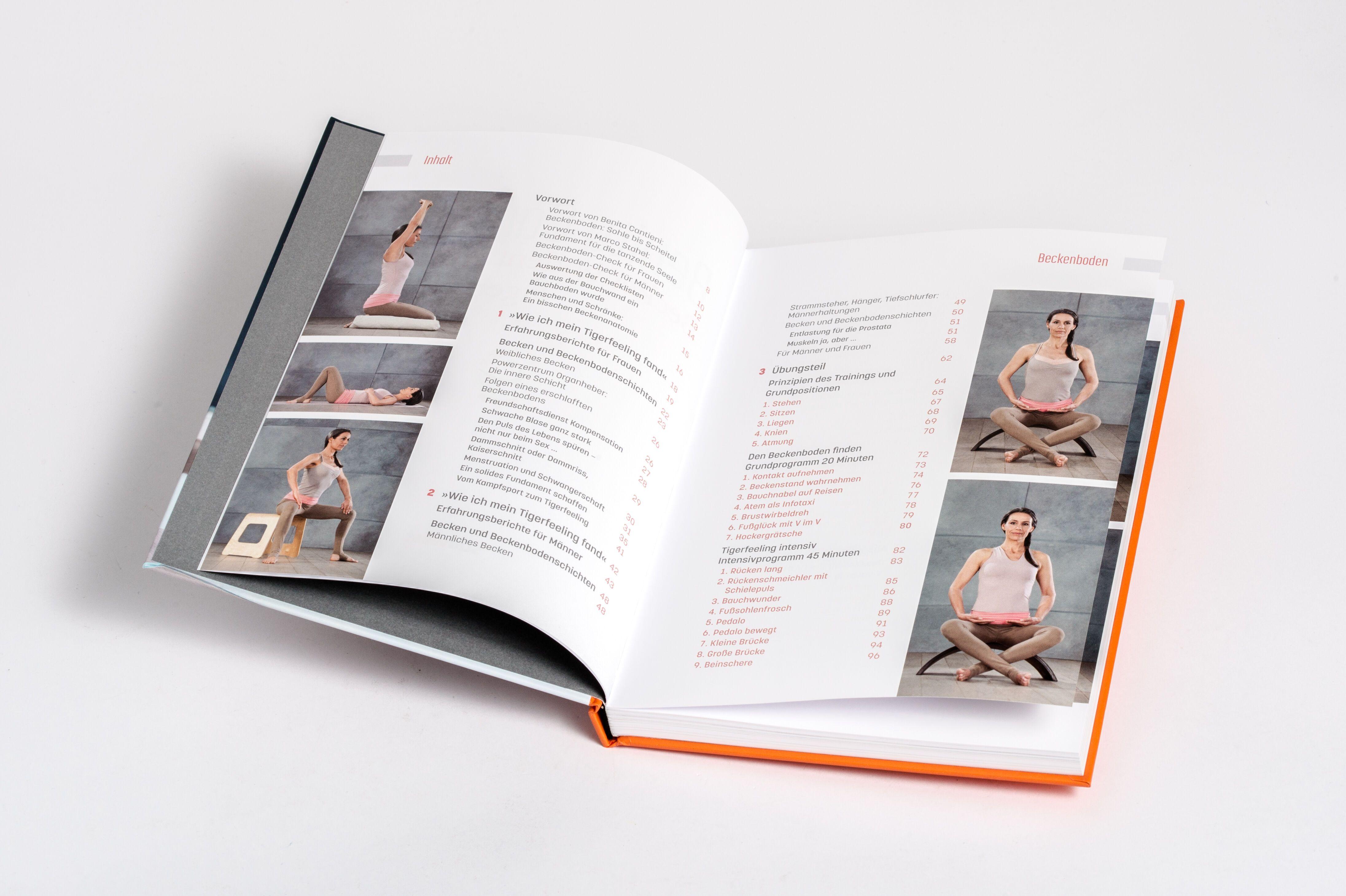 Beispielinhalt (Bild) Beckenbodentraining mit Tigerfeeling