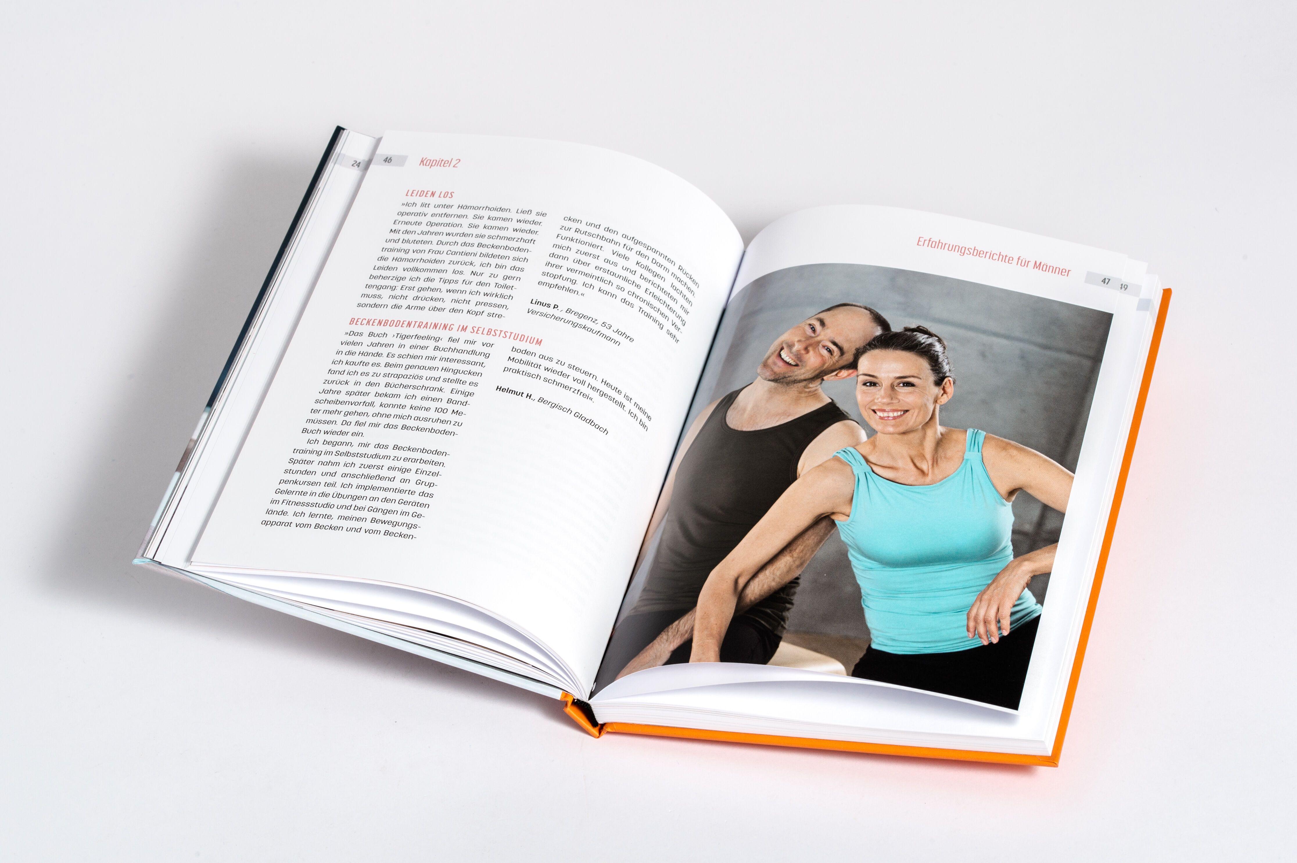Beispielinhalt (Bild) Beckenbodentraining mit Tigerfeeling